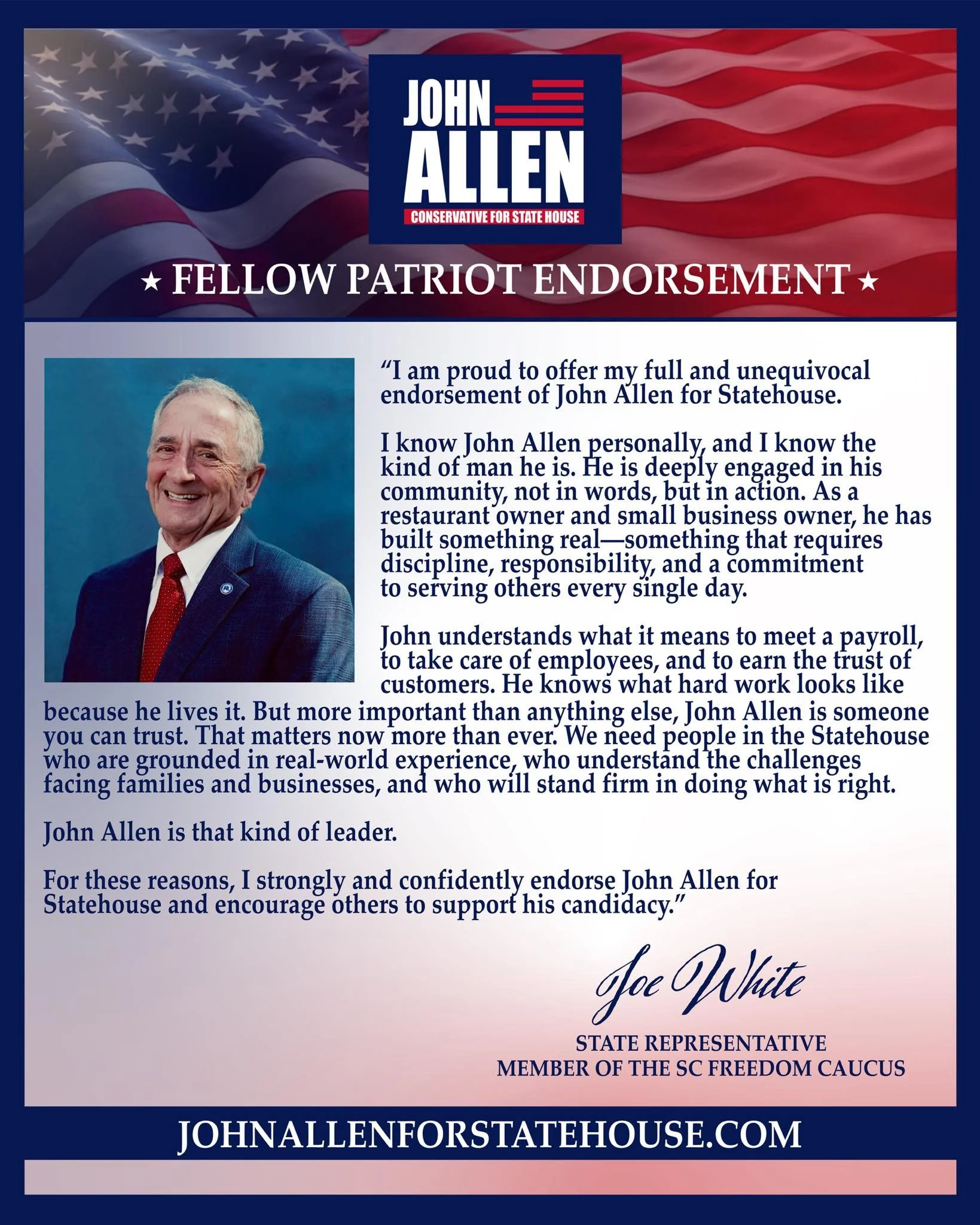 ENDORSEMENT ALERT