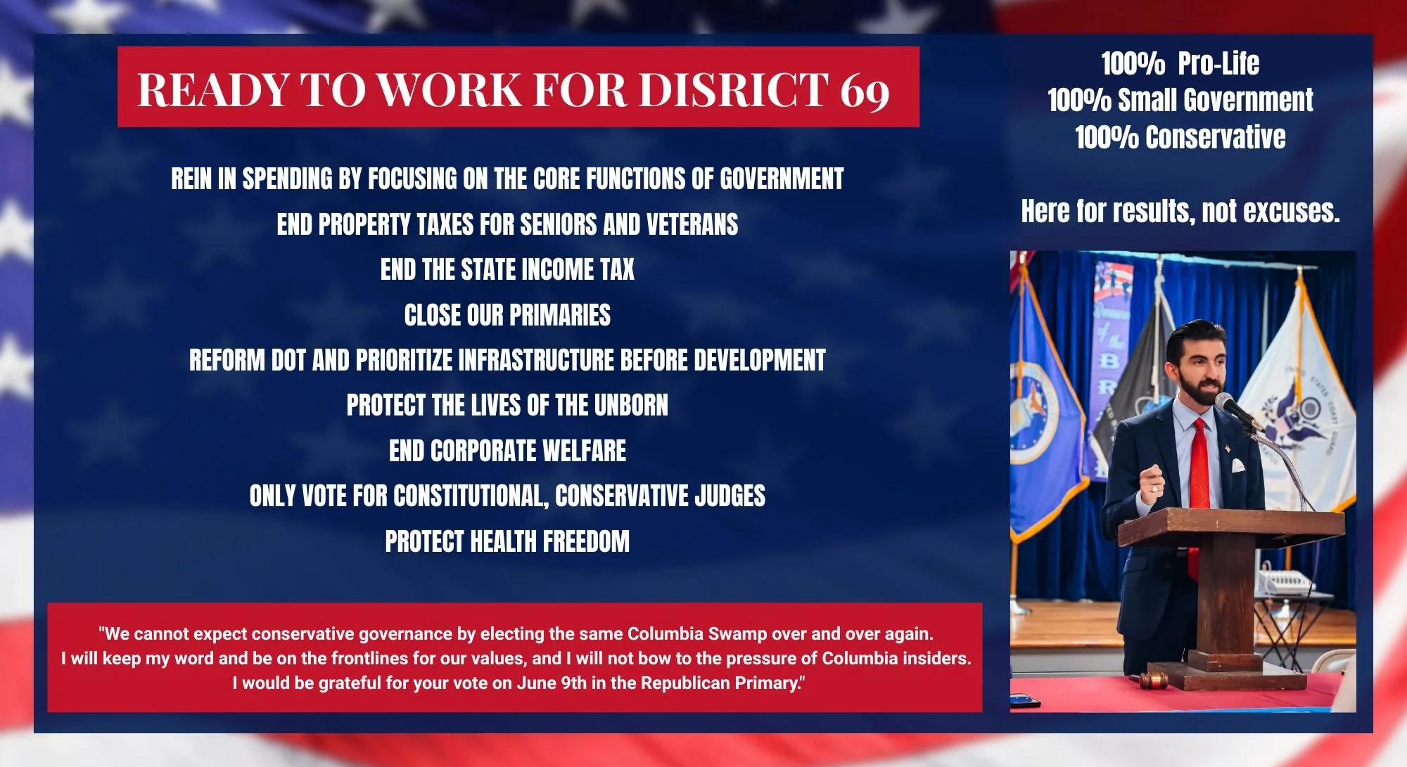 Tomorrow, Republicans in District 69 Have a Choice