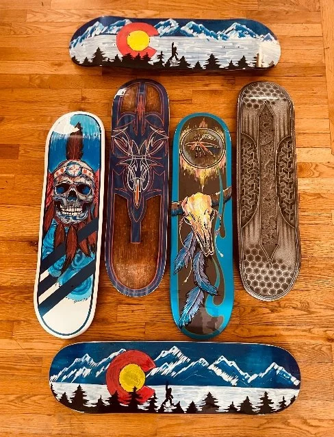 Skate Deck Wall Art