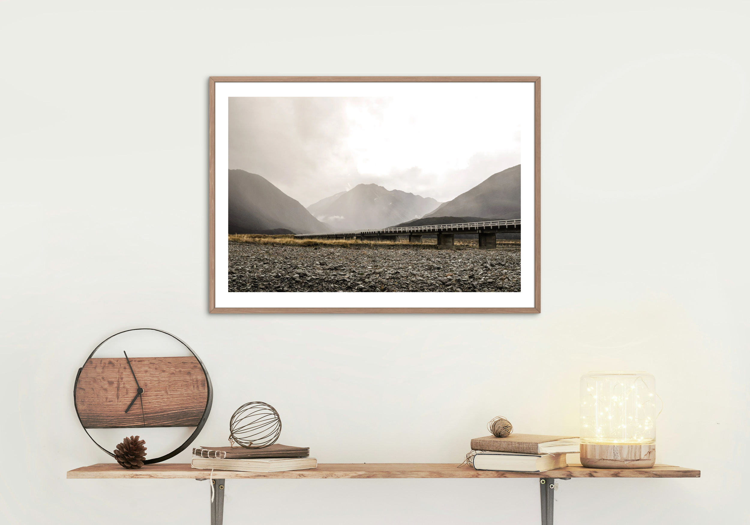 Misty Mountains at The Bealey Bridge