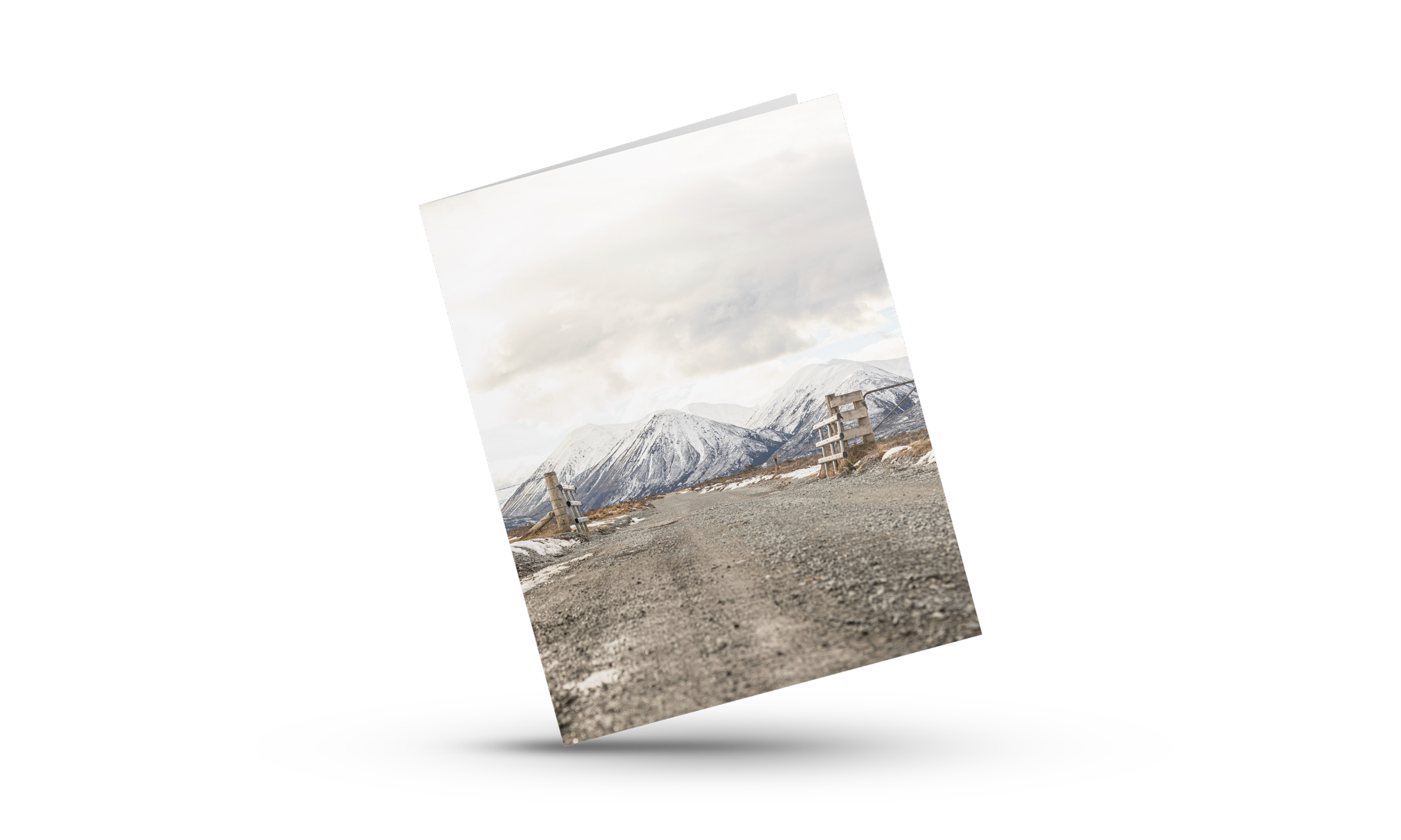 All Roads Lead to The Mountains - Card