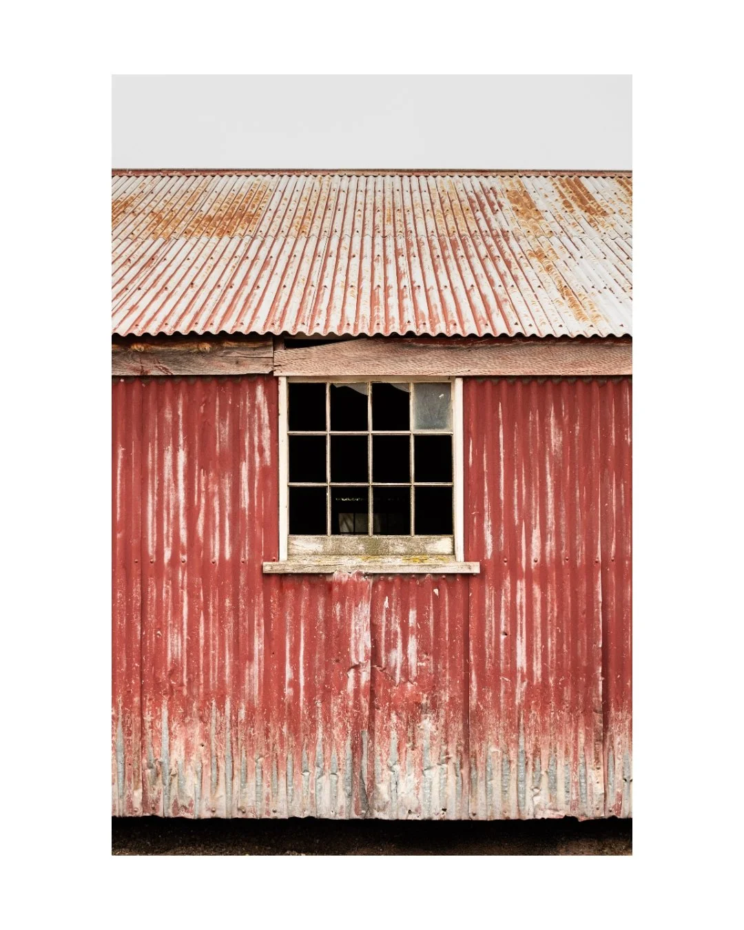 The Red Shed - Unframed Print