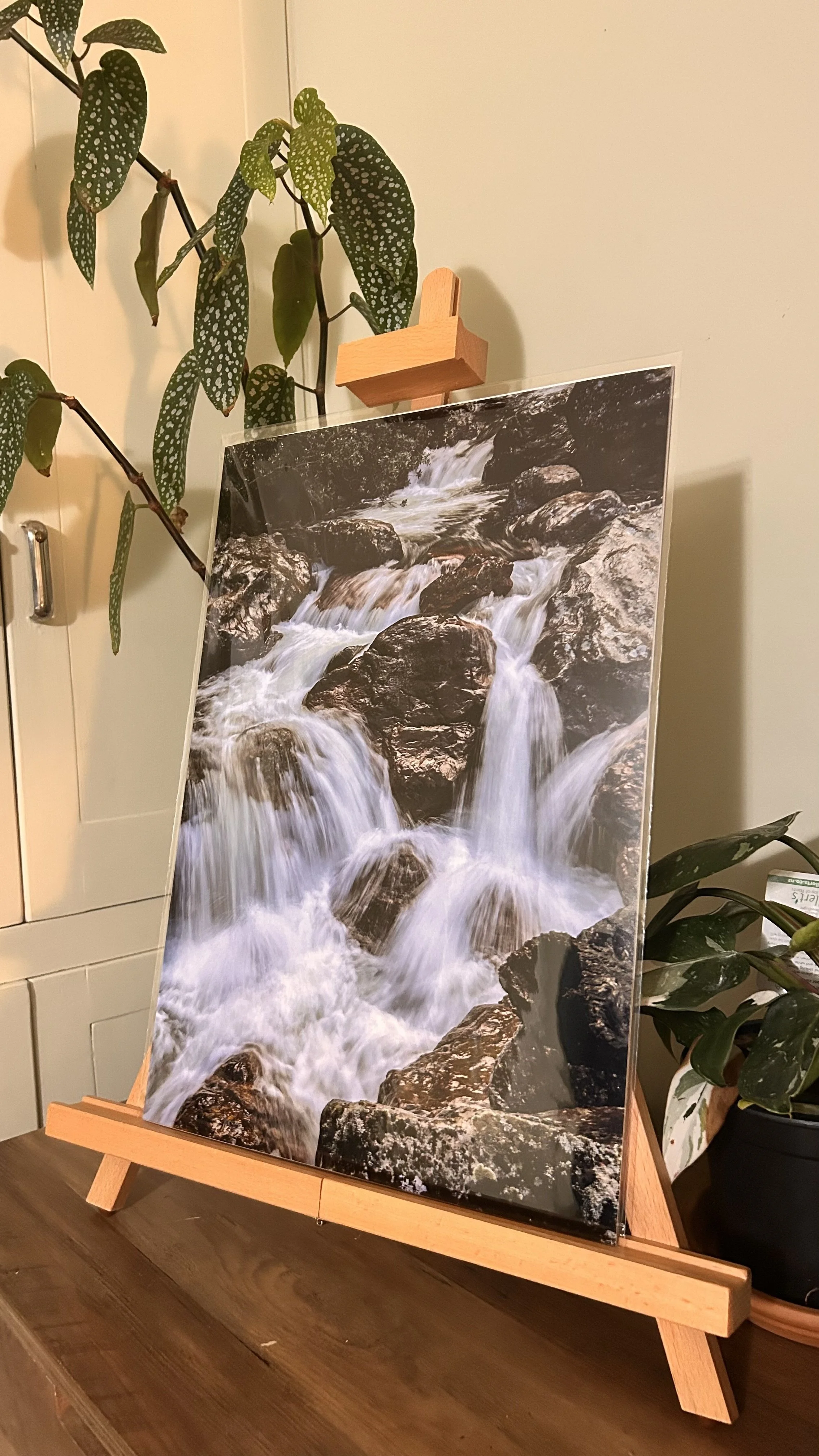 Misty Waters of Sharplin Falls - A3 Print