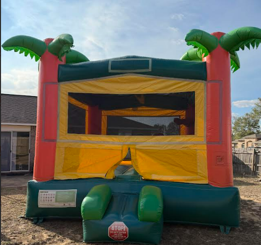 PALM TREE LUAU BOUNCE HOUSE
