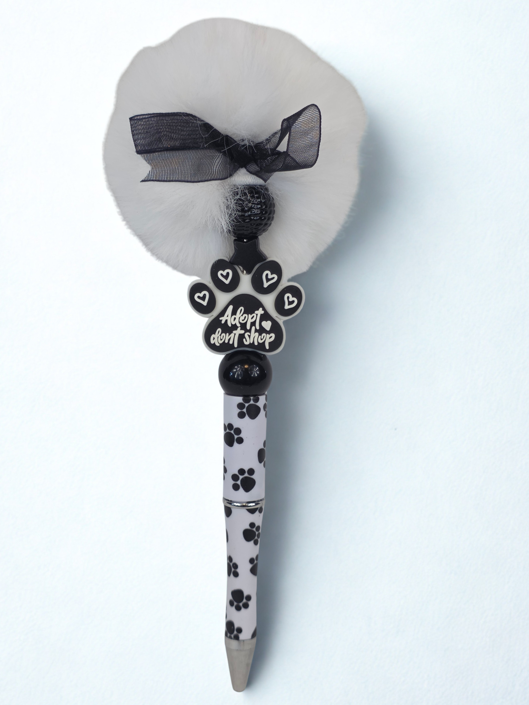 Adopt Don't Shop Beaded Pen