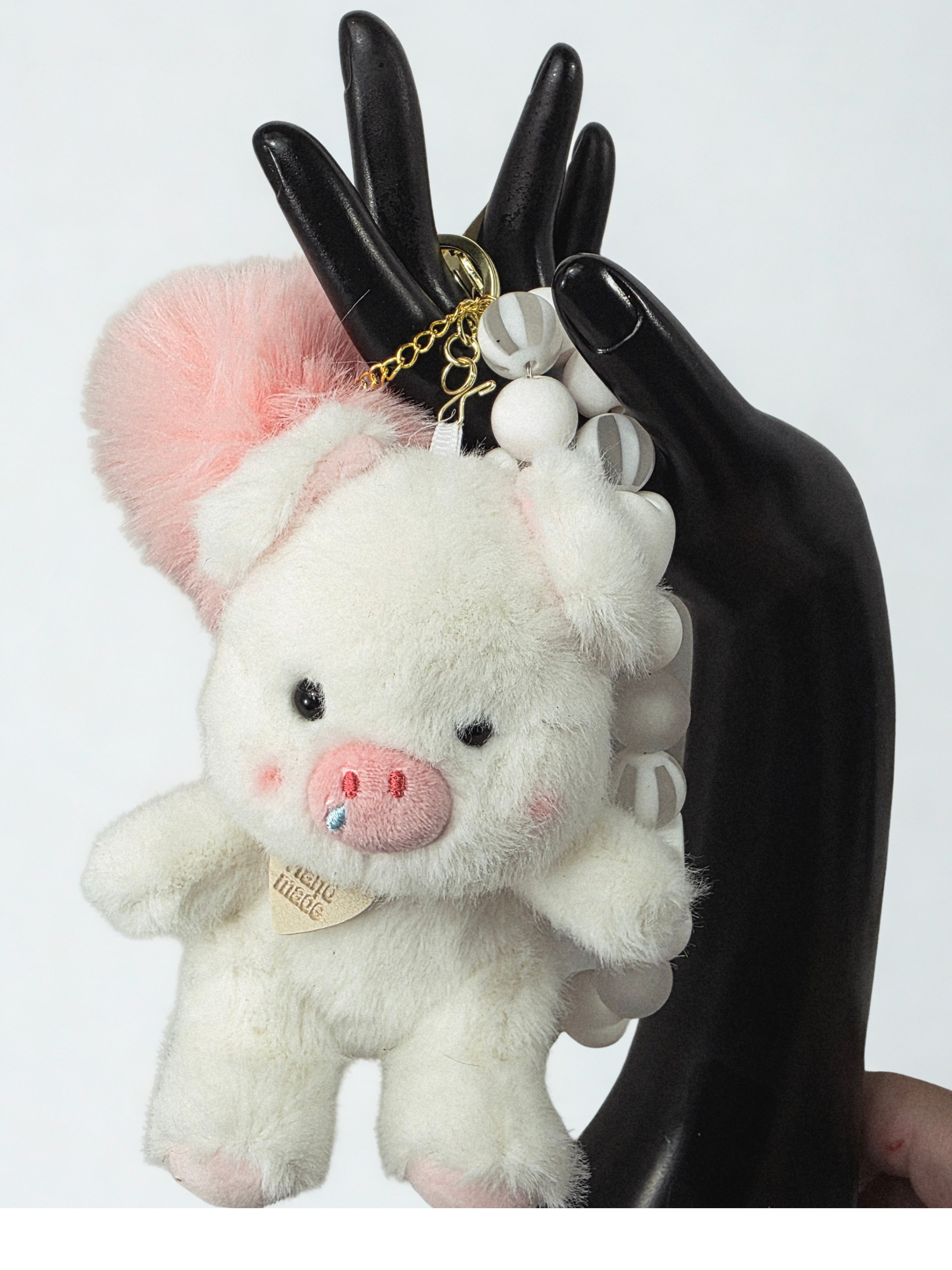Plushy Pig Keychain