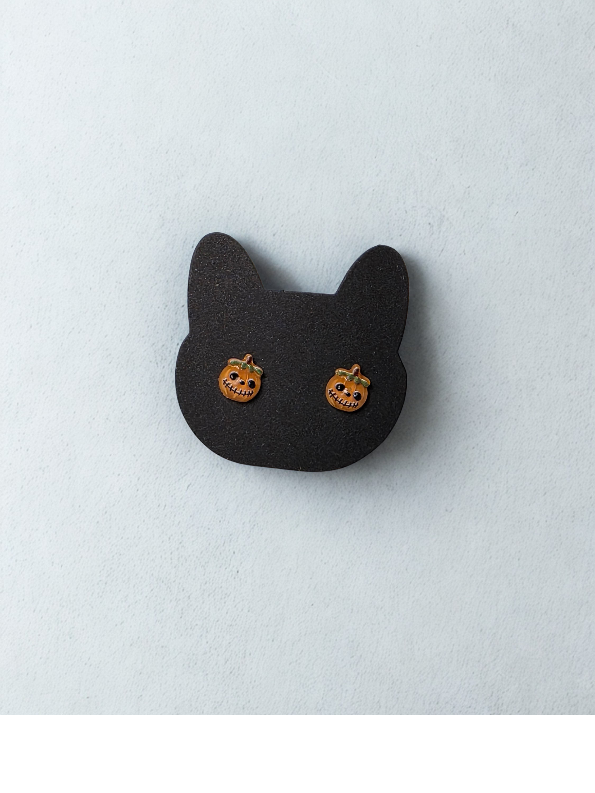 Jack-o-Lantern Earrings