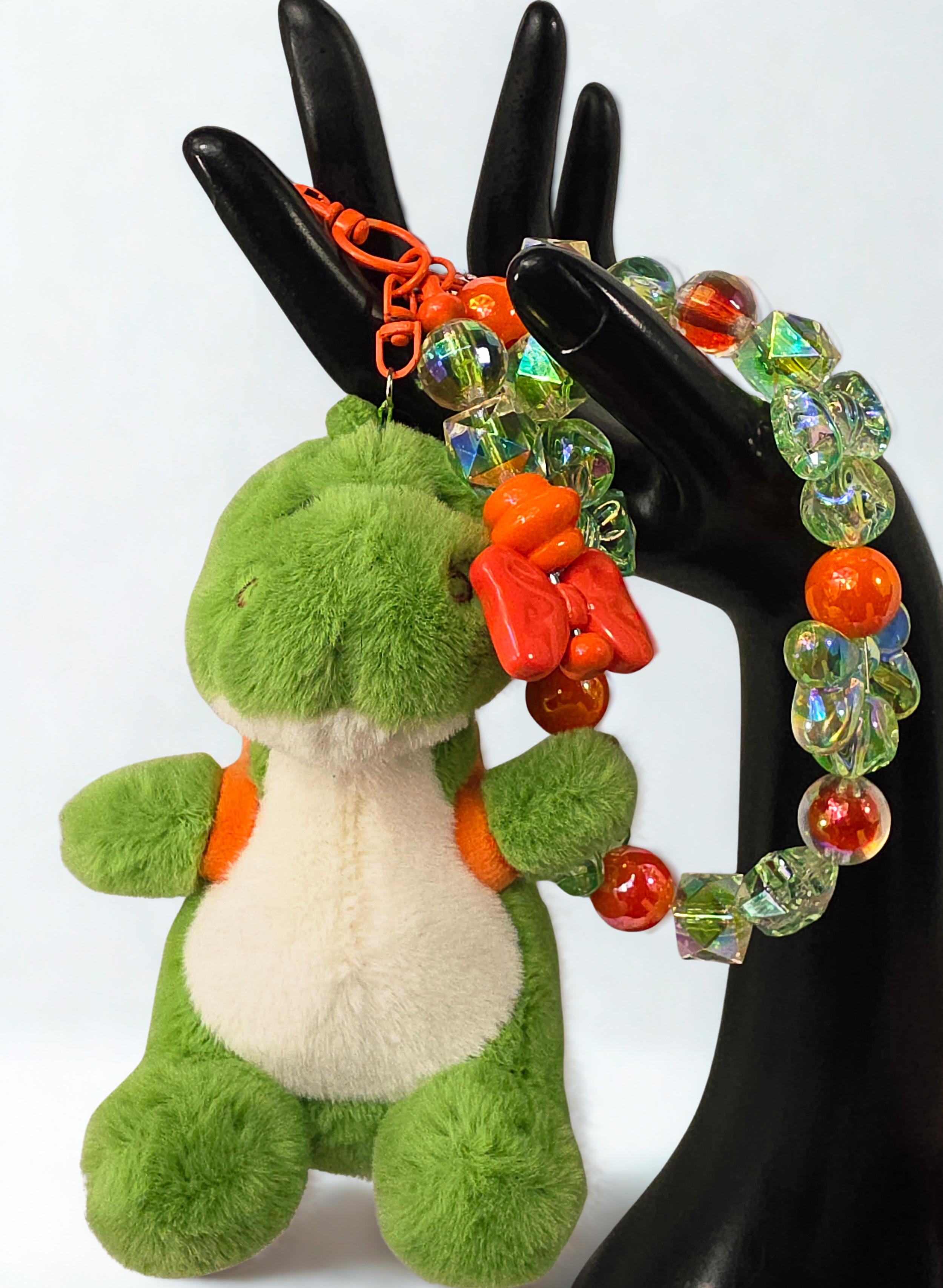 Plushie Dinosaur Keychain