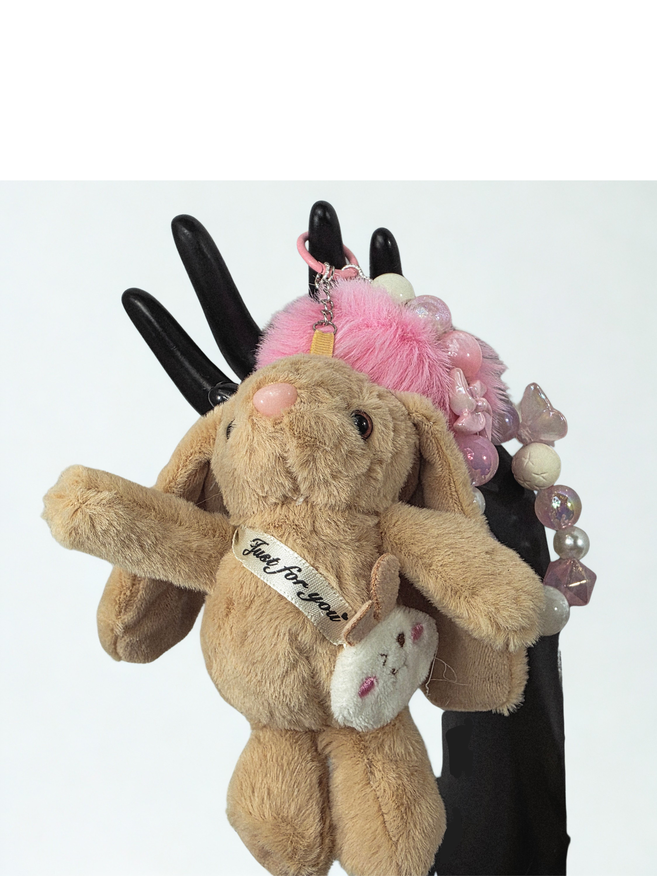 Plushie Bunny Keychain