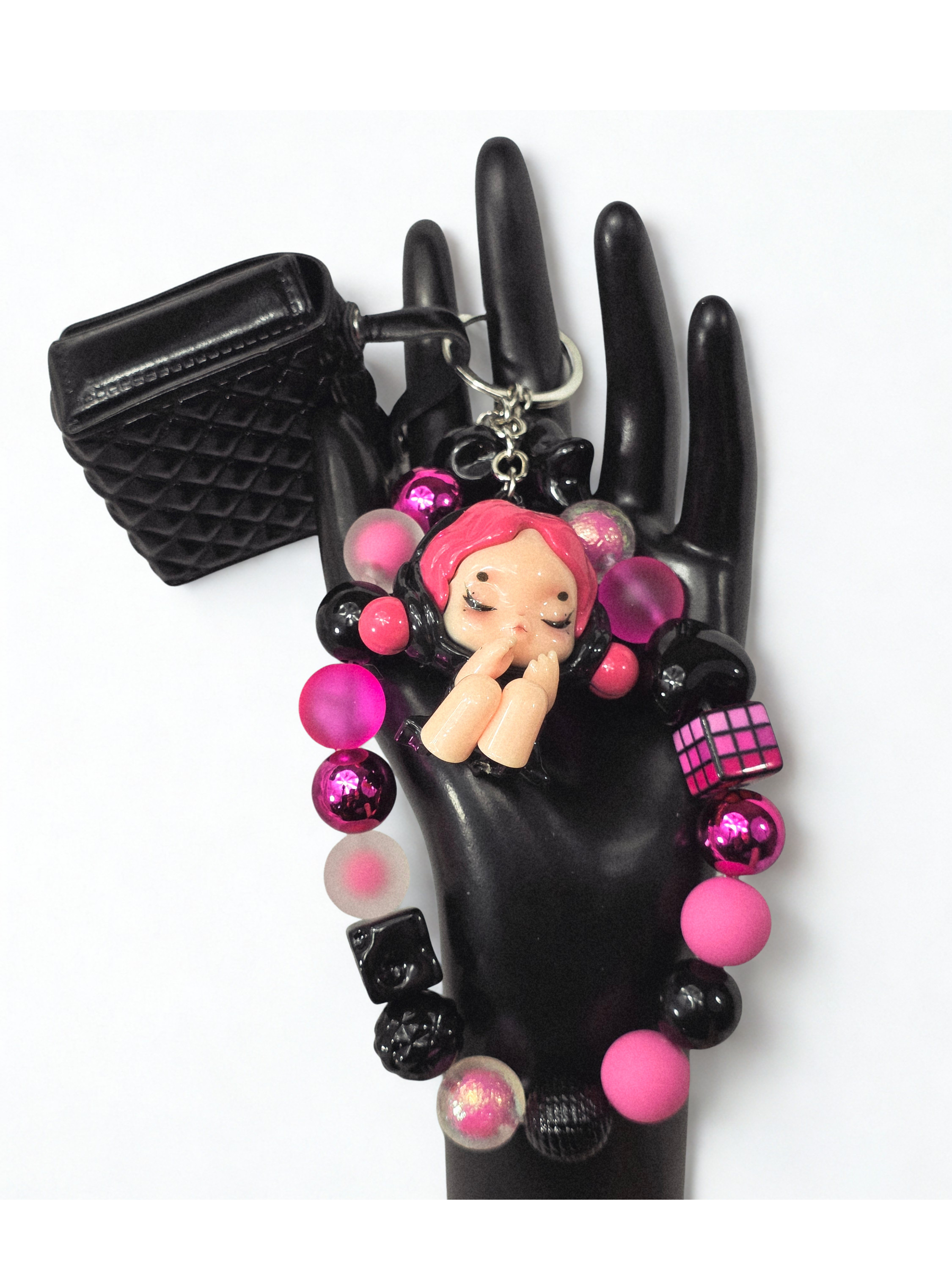 Skullpanda Mini Bag Keychain