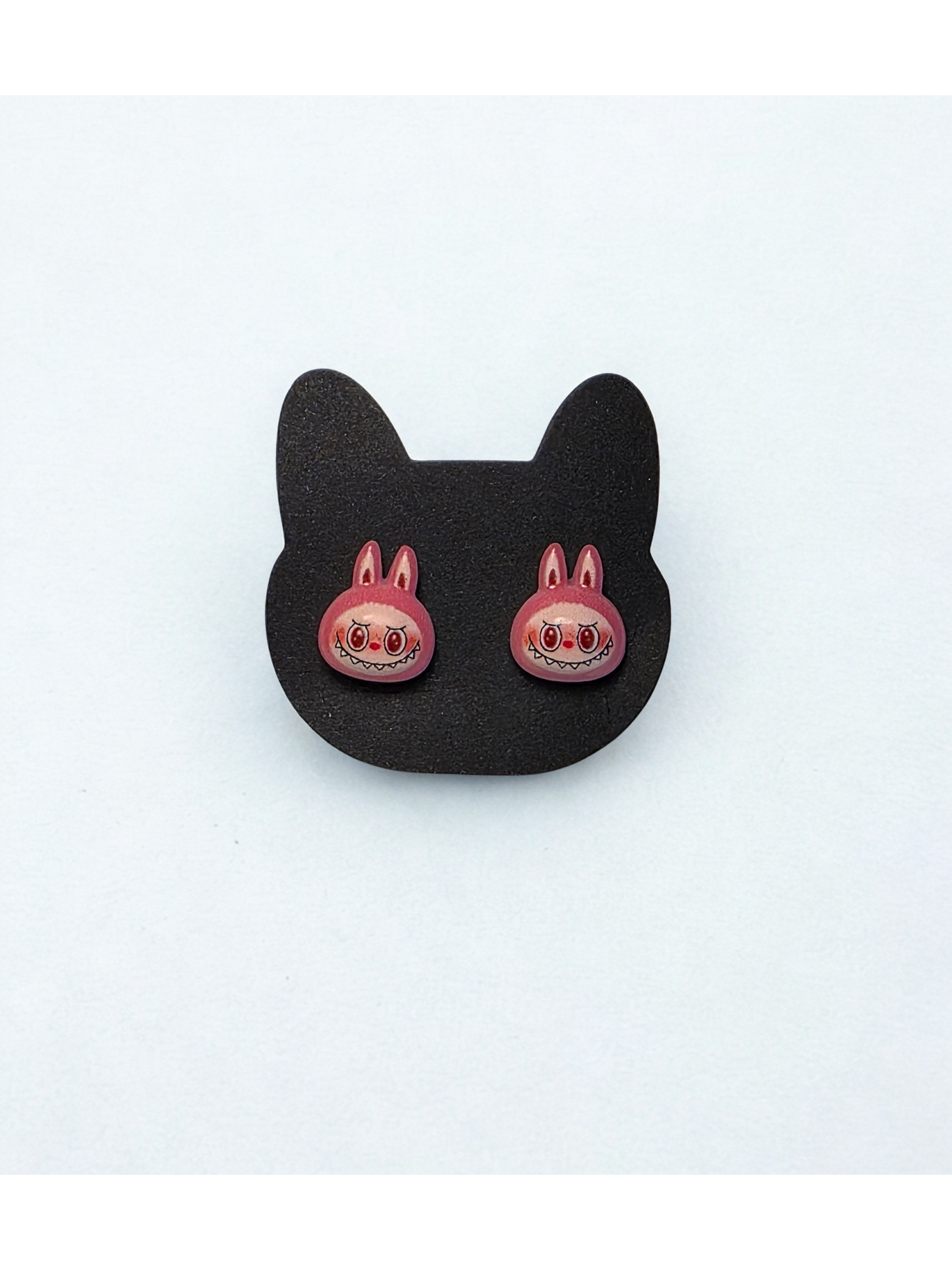 Pink LaBubu Earrings