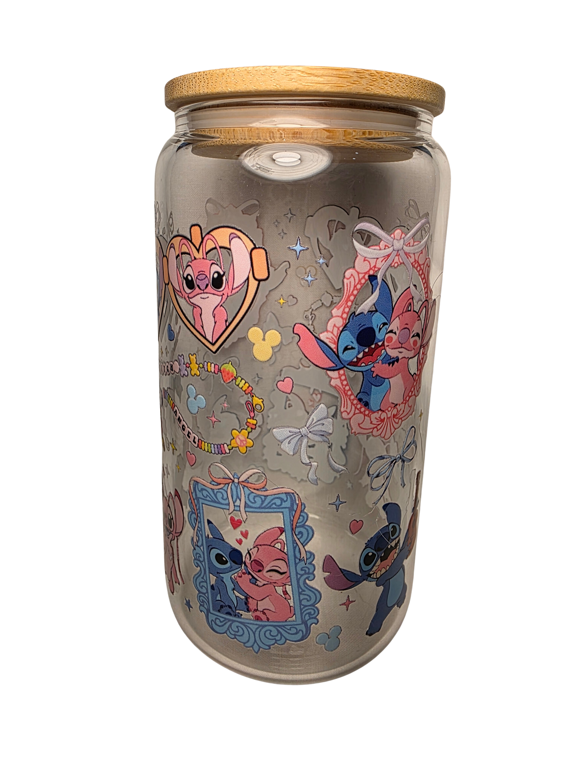 Stitch and Angel 16 oz Tumbler