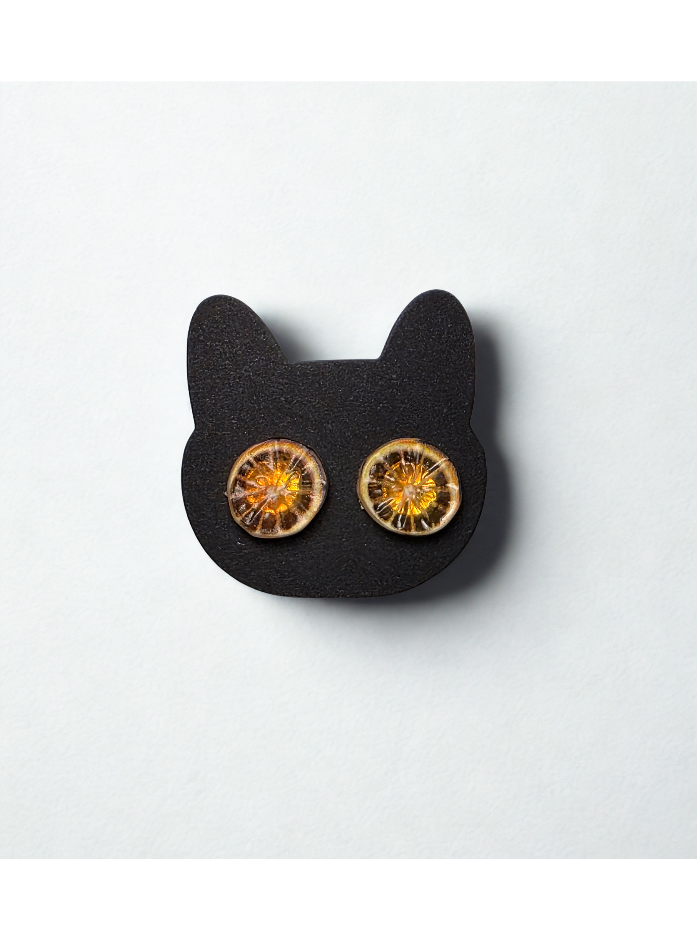 Orange Slice Earrings