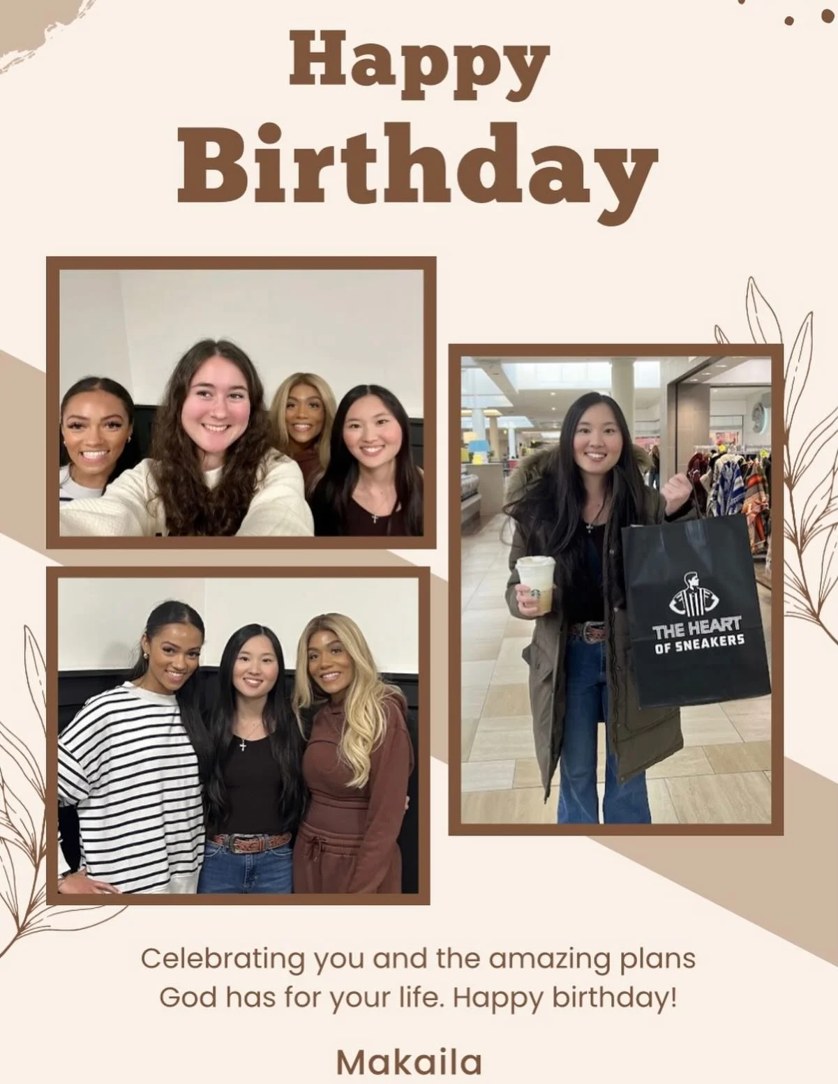 Happy Birthday, Makaila! 

We appreciate you more than words can say. Thank you for the joy and light you pour into the world every single day 🤍