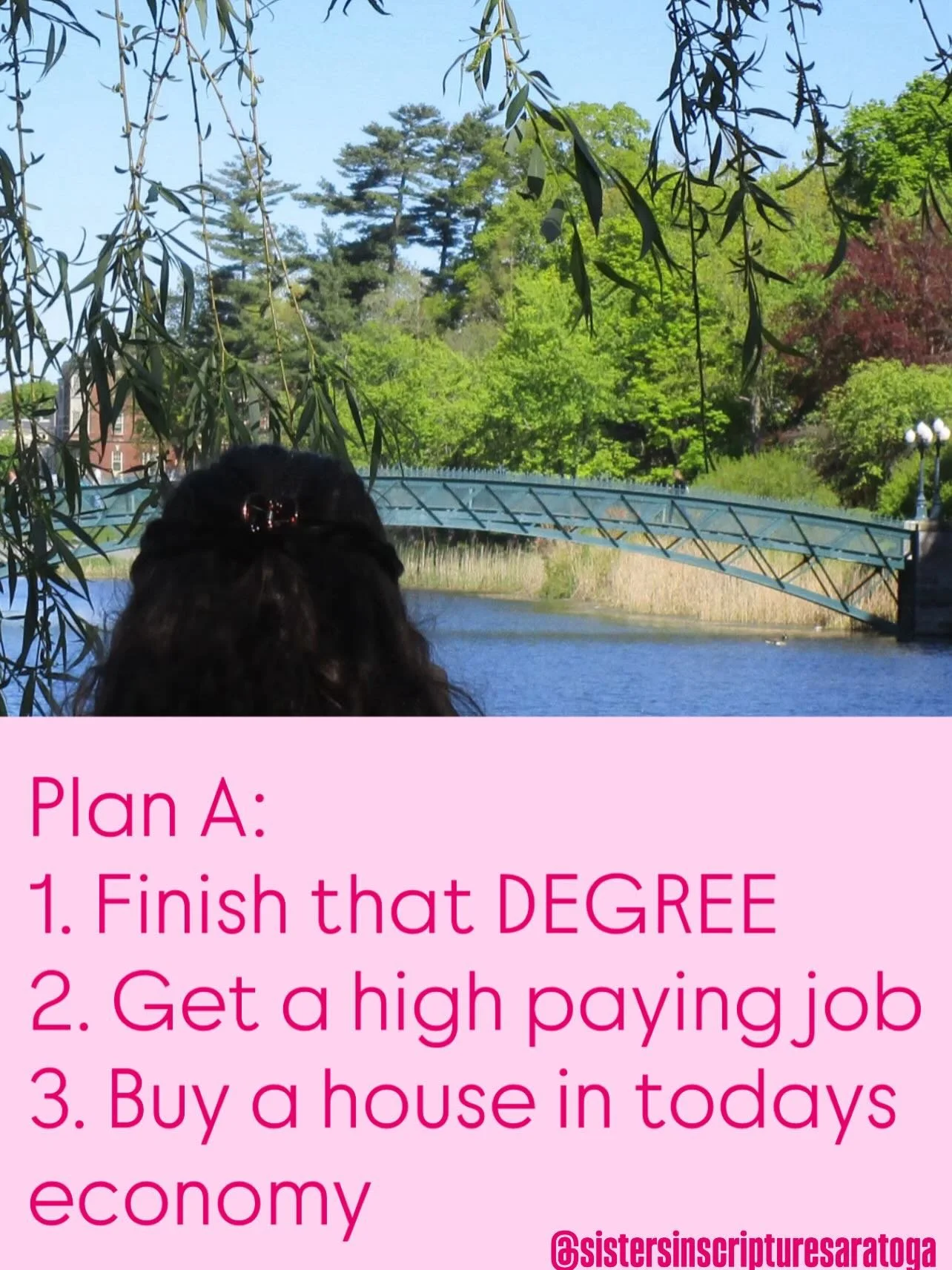 plan A looked good&hellip; but God&rsquo;s plan hits different

#jesuslovesyou #sistersinscripture #faith #sistersinscripturesaratoga