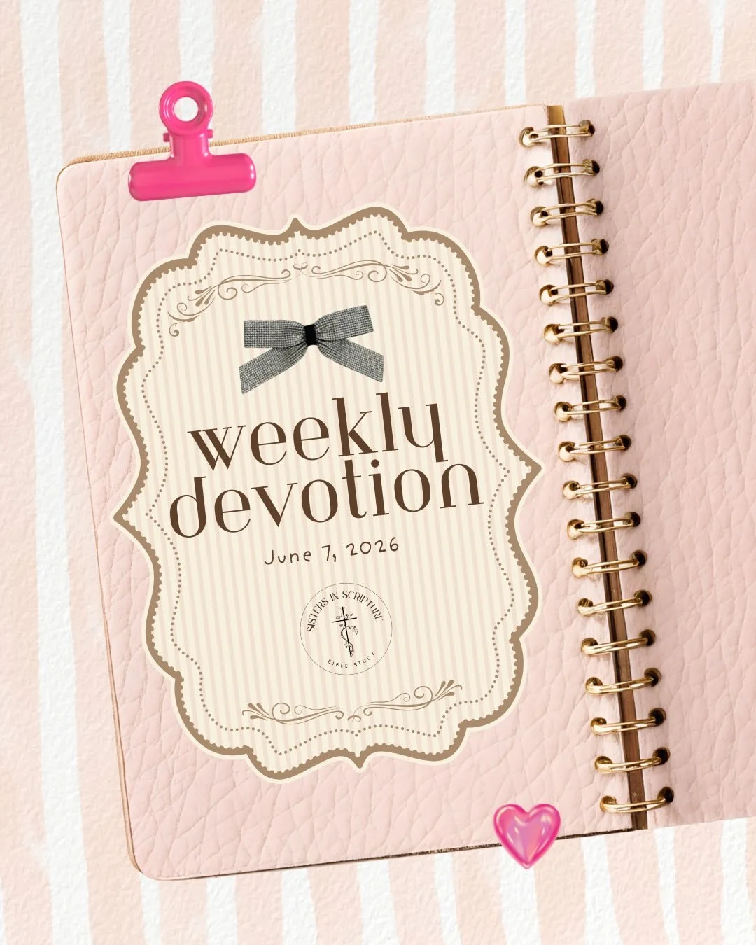 This week, let&rsquo;s look at Matthew and and start off our summers by spreading kindness &amp; god&rsquo;s love 💕 🌸🩷 #devotional #jesus #christiangirls