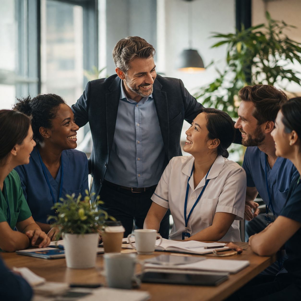 Leaders Leading Humans