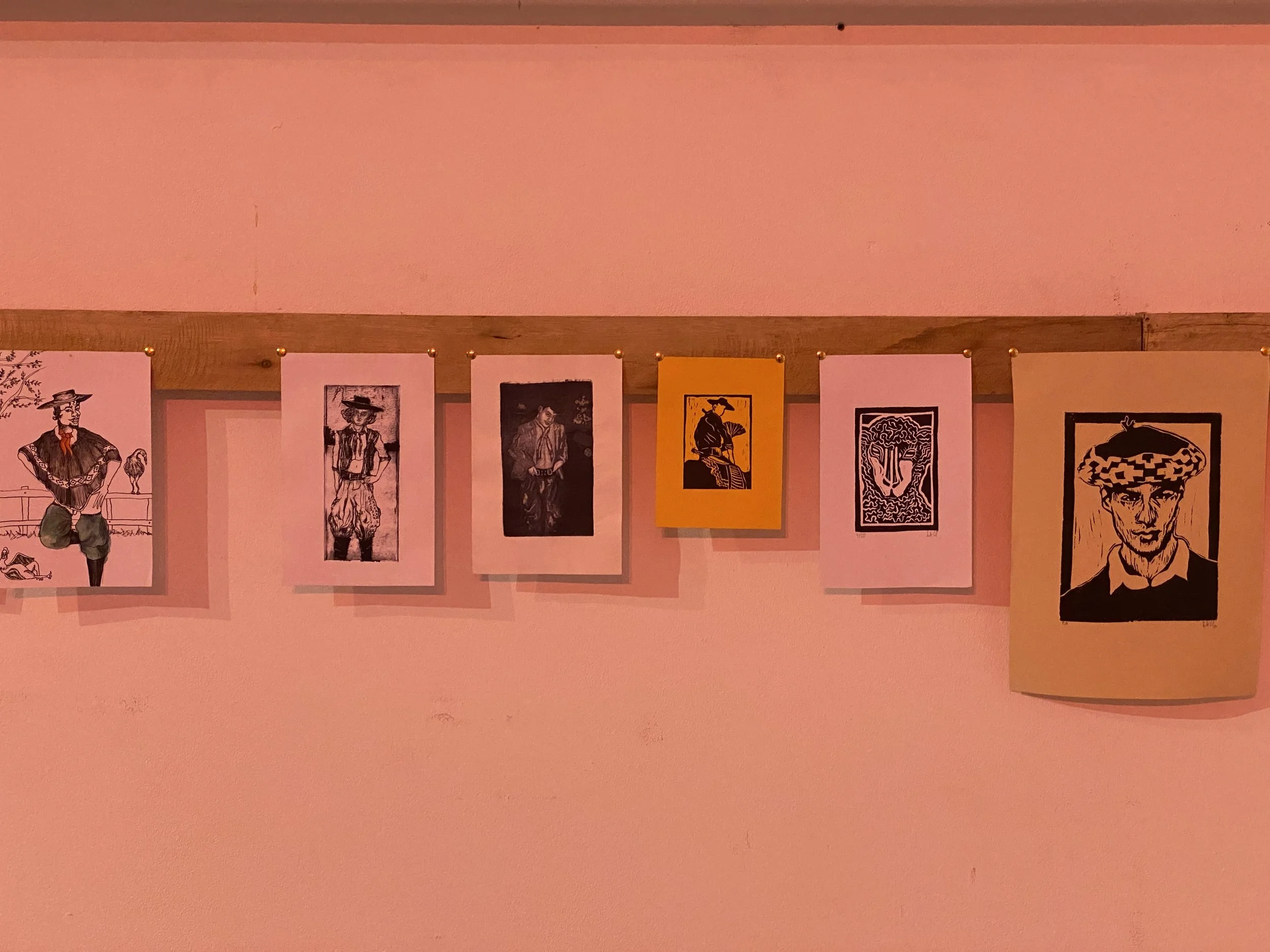 Gravuras e desenhos
2022-2025