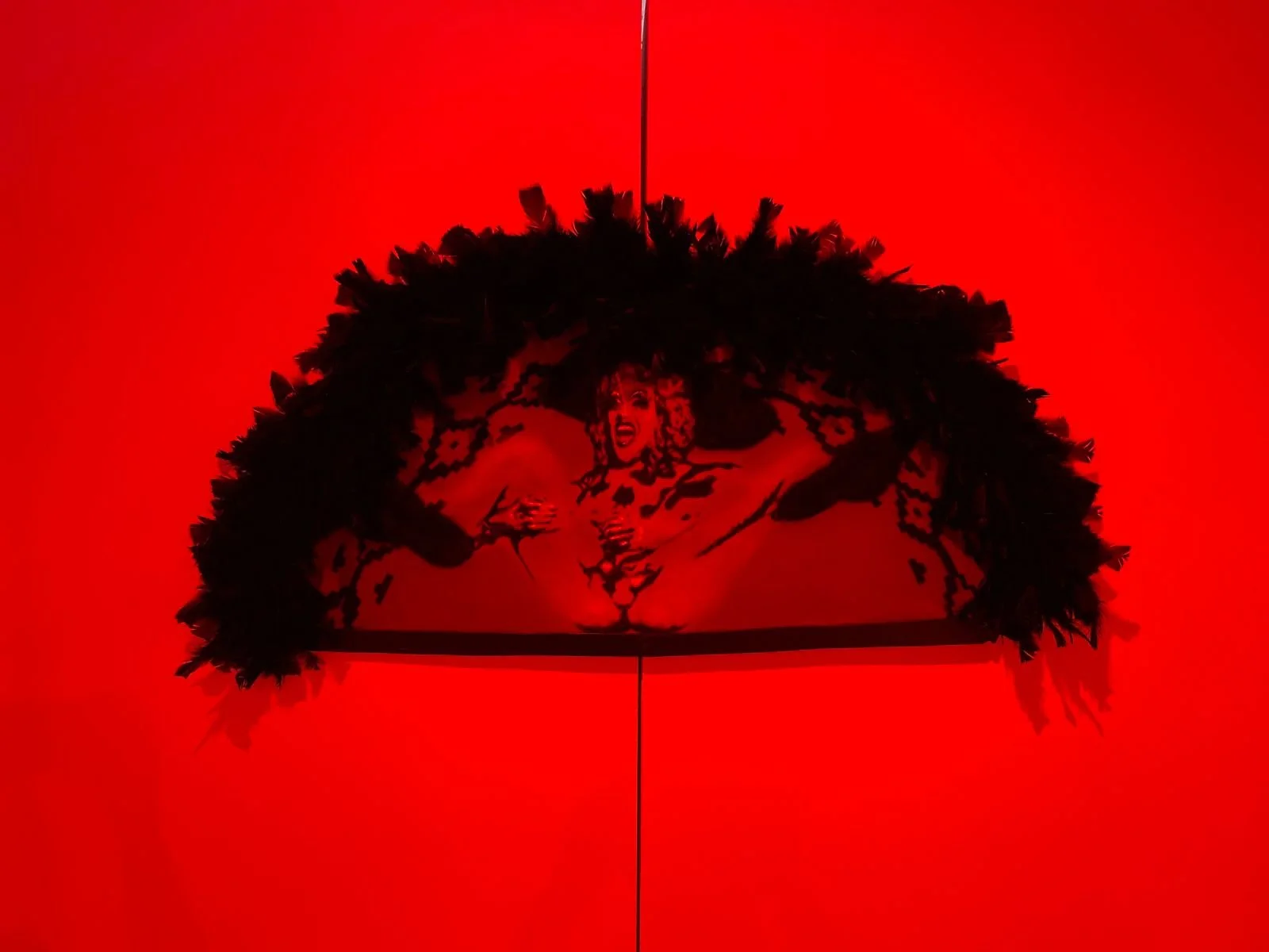 Bate
Pintura sobre tecido, estrutura de madeira e plumas
2025