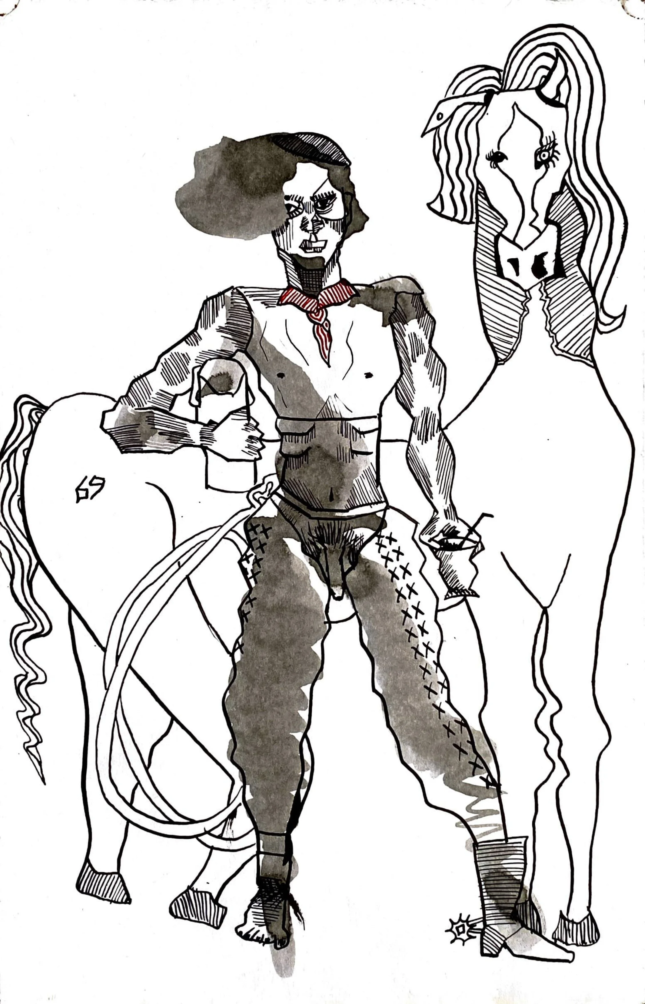 sem título, 2022
bico de pena e nanquim