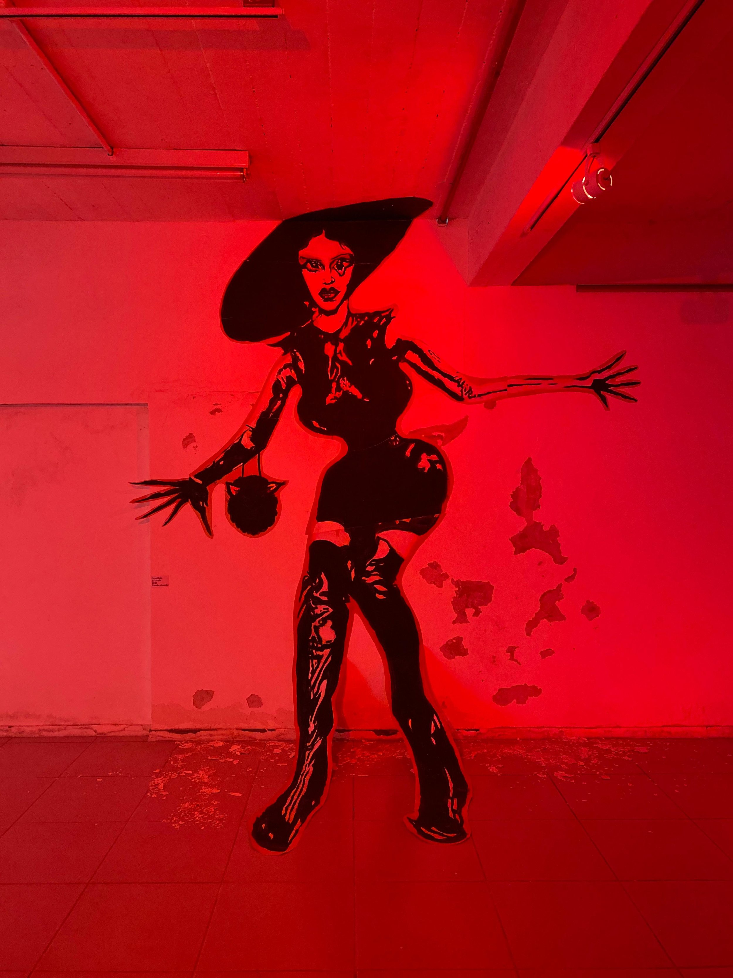 Estaquiada 
série Lambidas, 2025
lambe-lambe