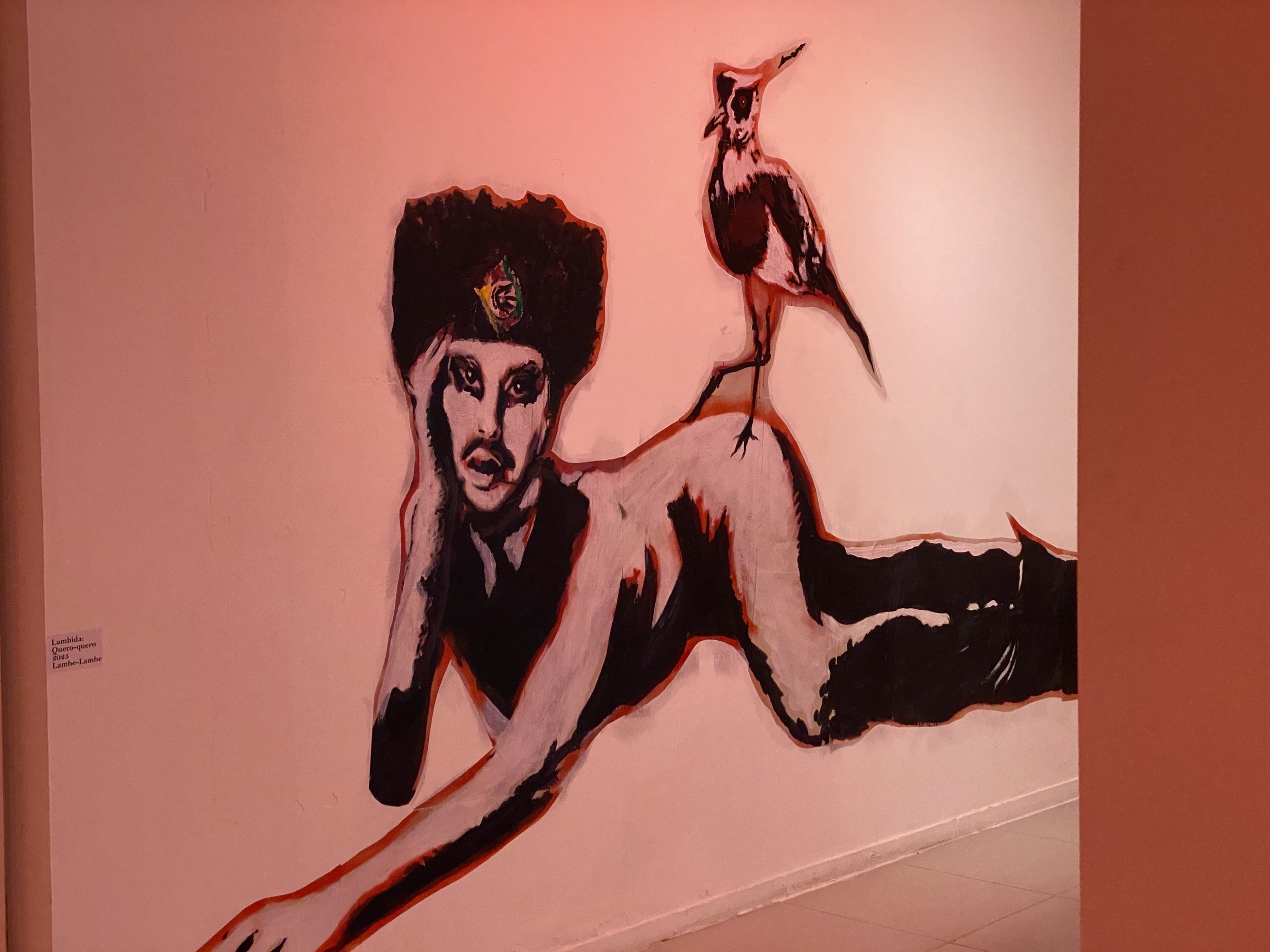 Quero-quero
da série Lambidas
Lambe-lambe, 2025