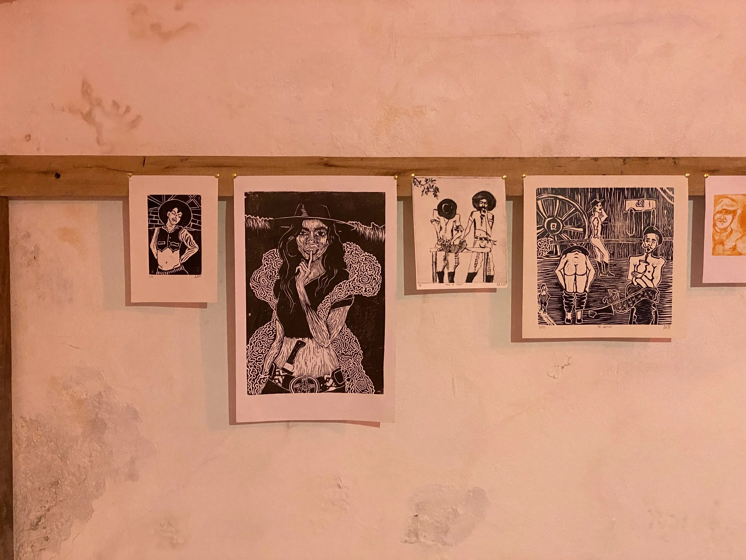 Gravuras e desenhos
2022-2025