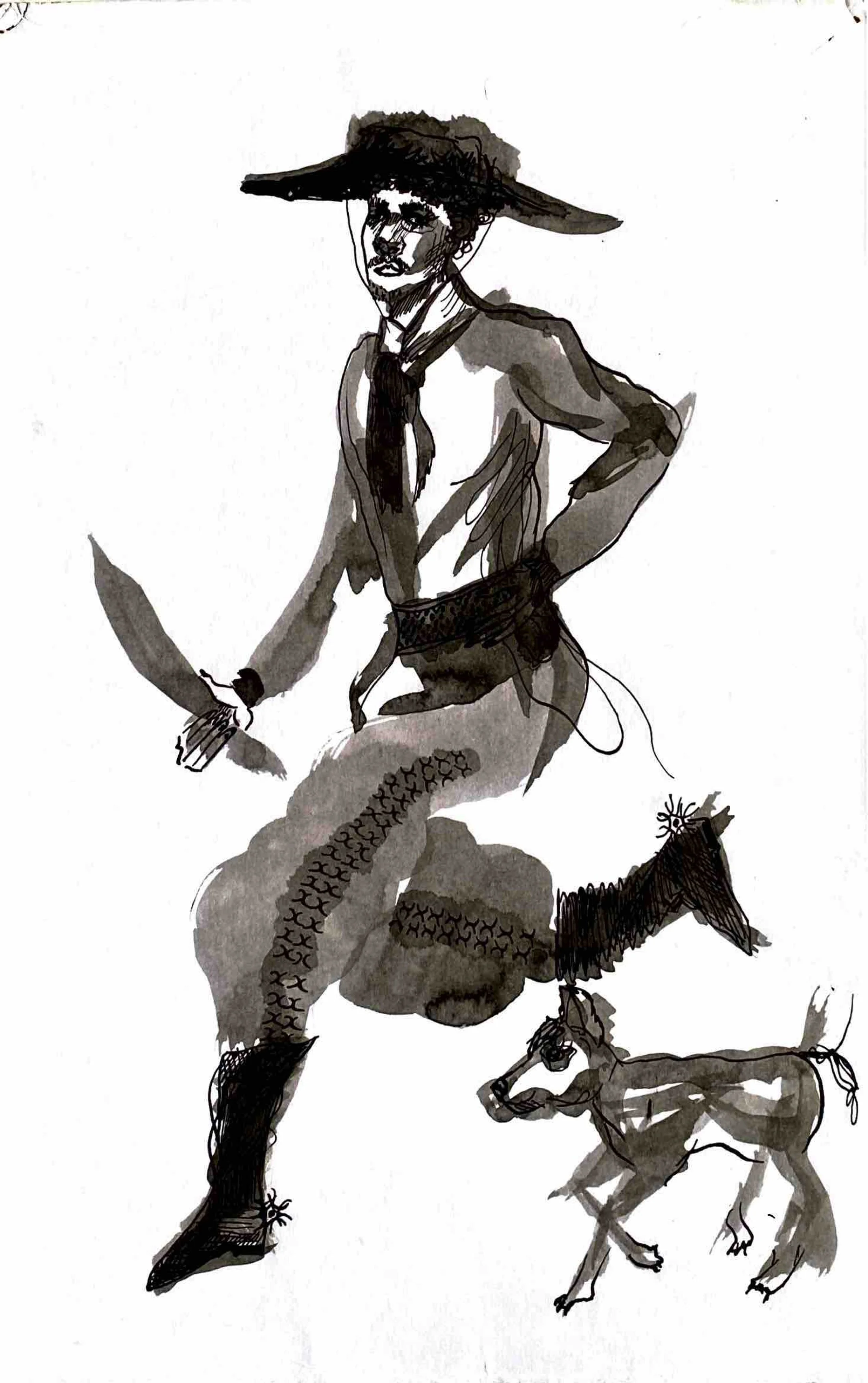 sem título, 2022
bico de pena e nanquim