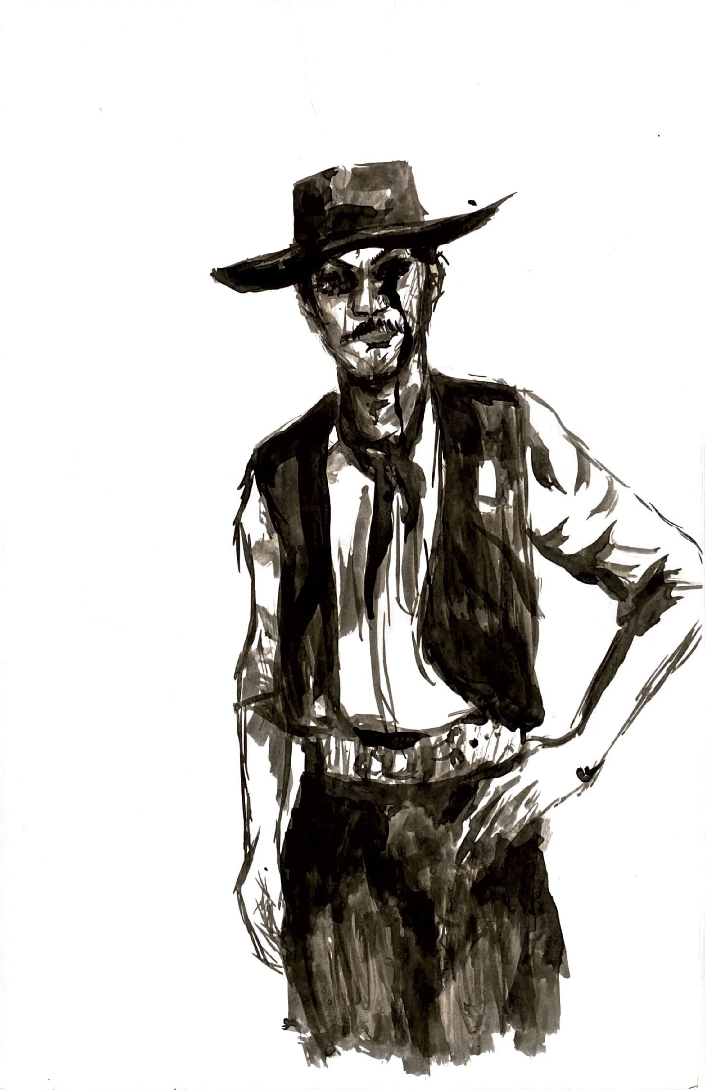 chora véio, 2023
nanquim