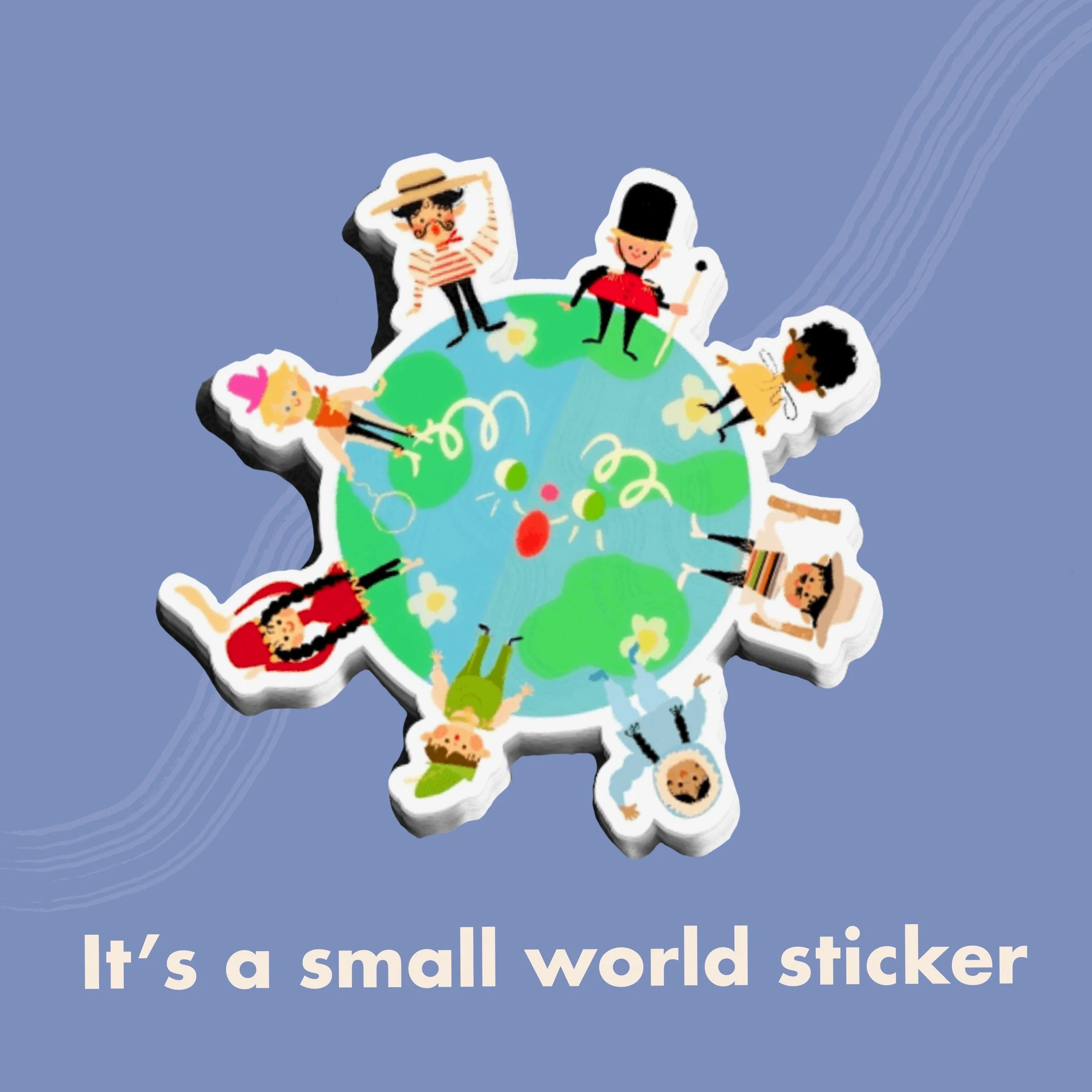 It’s a Small World Sticker
