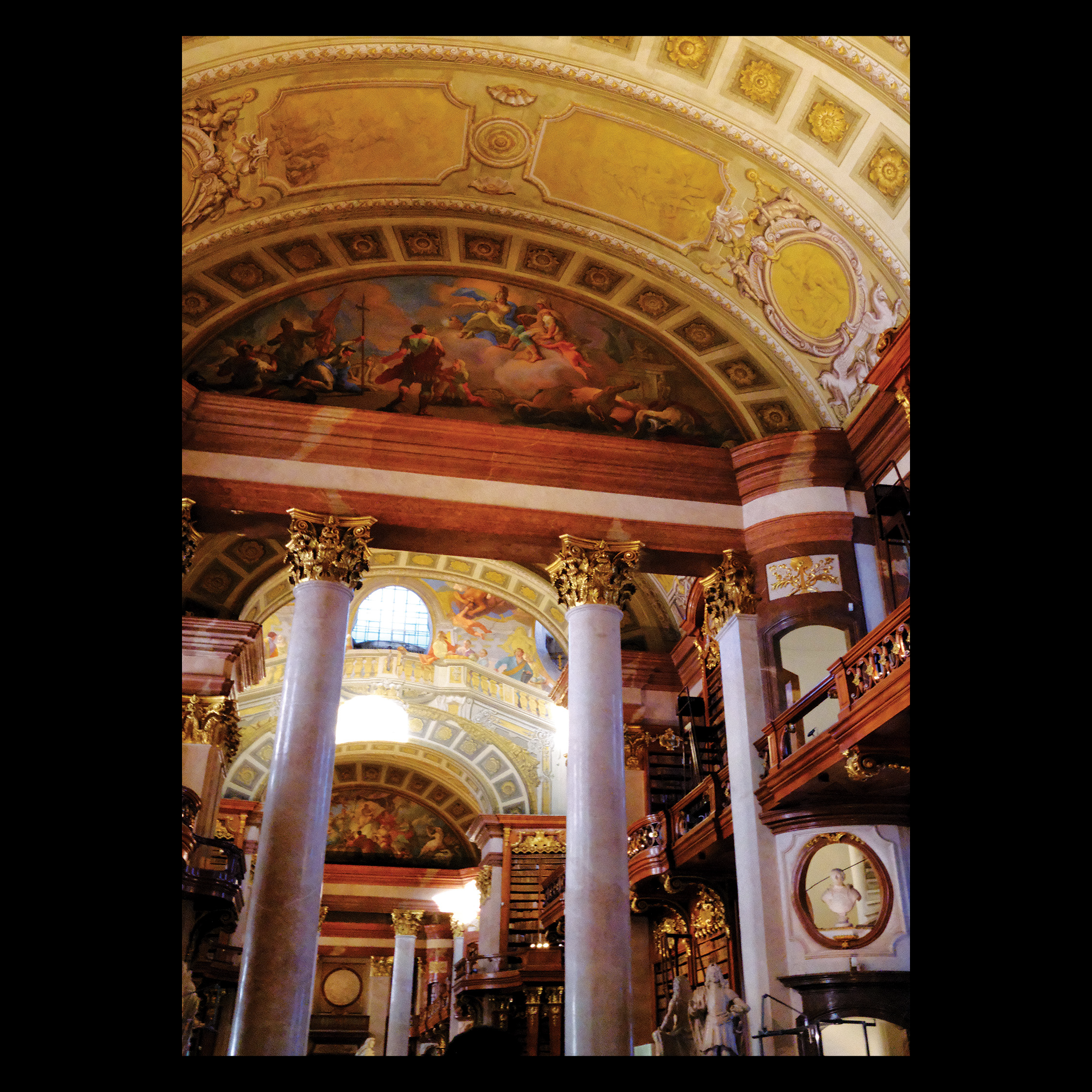 Vienna Library  Print (5x7″)