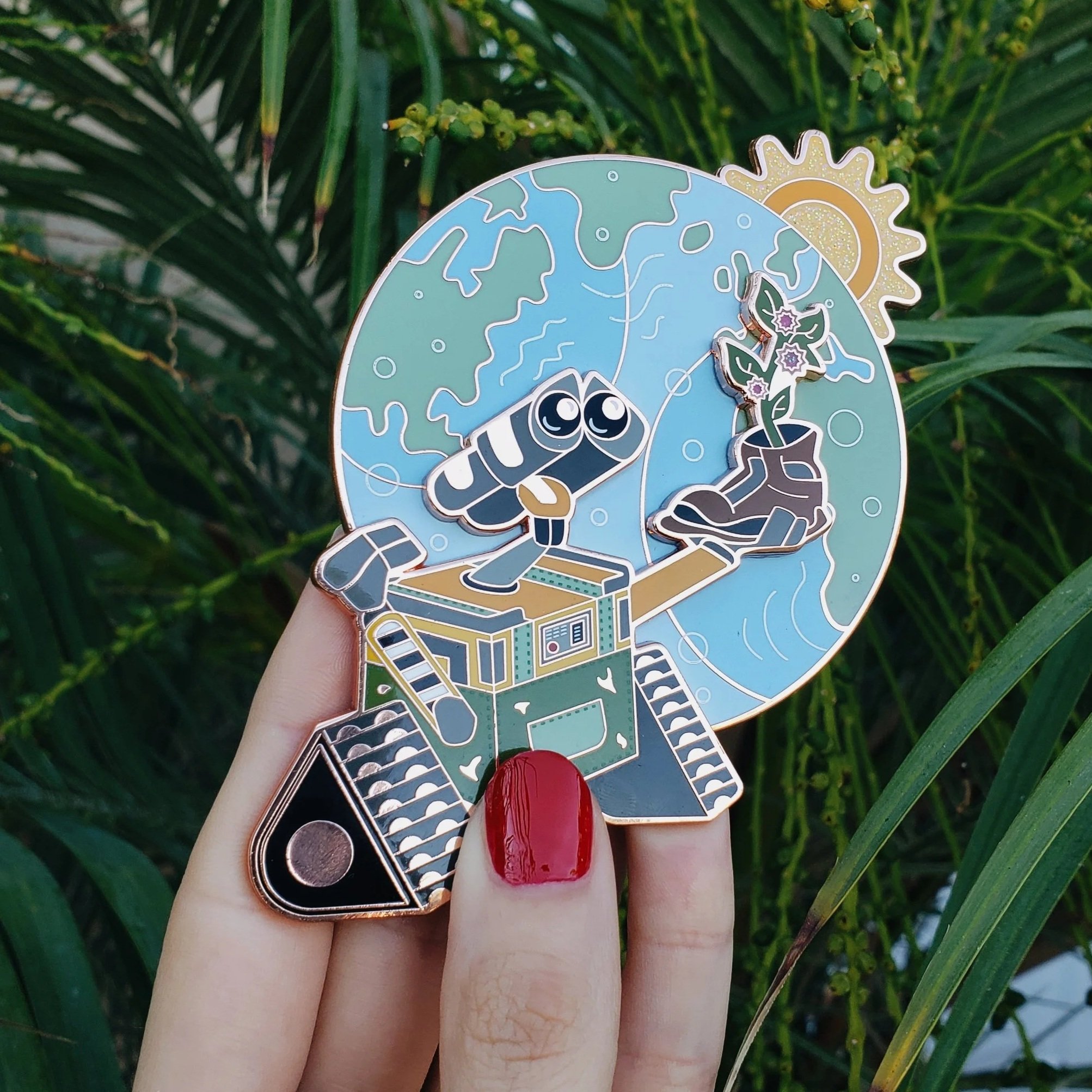 WALL-E Symbiotic Earth Pin