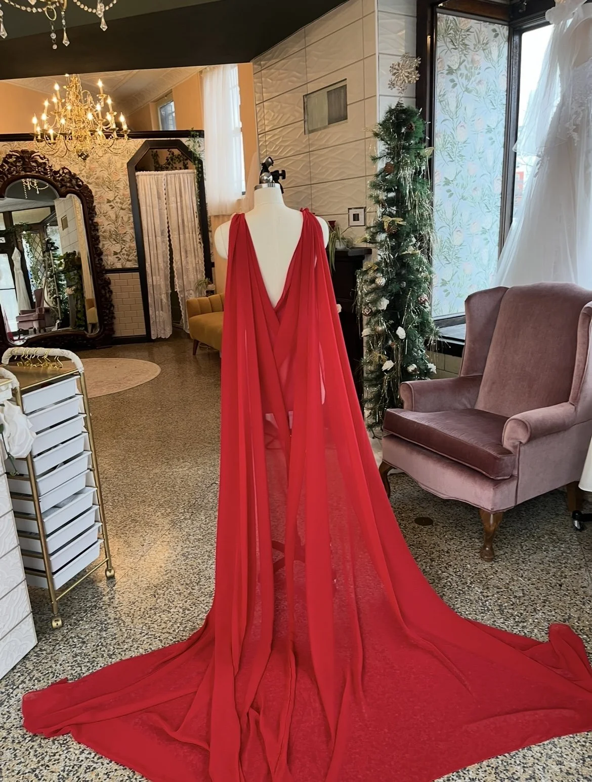 Custom Adult Chiffon Cape