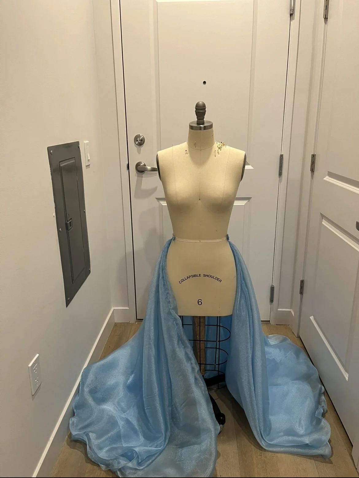 Custom Kids Organza Overskirt