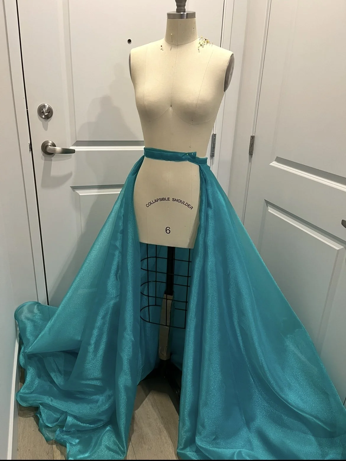 Custom Adult Organza Overskirt