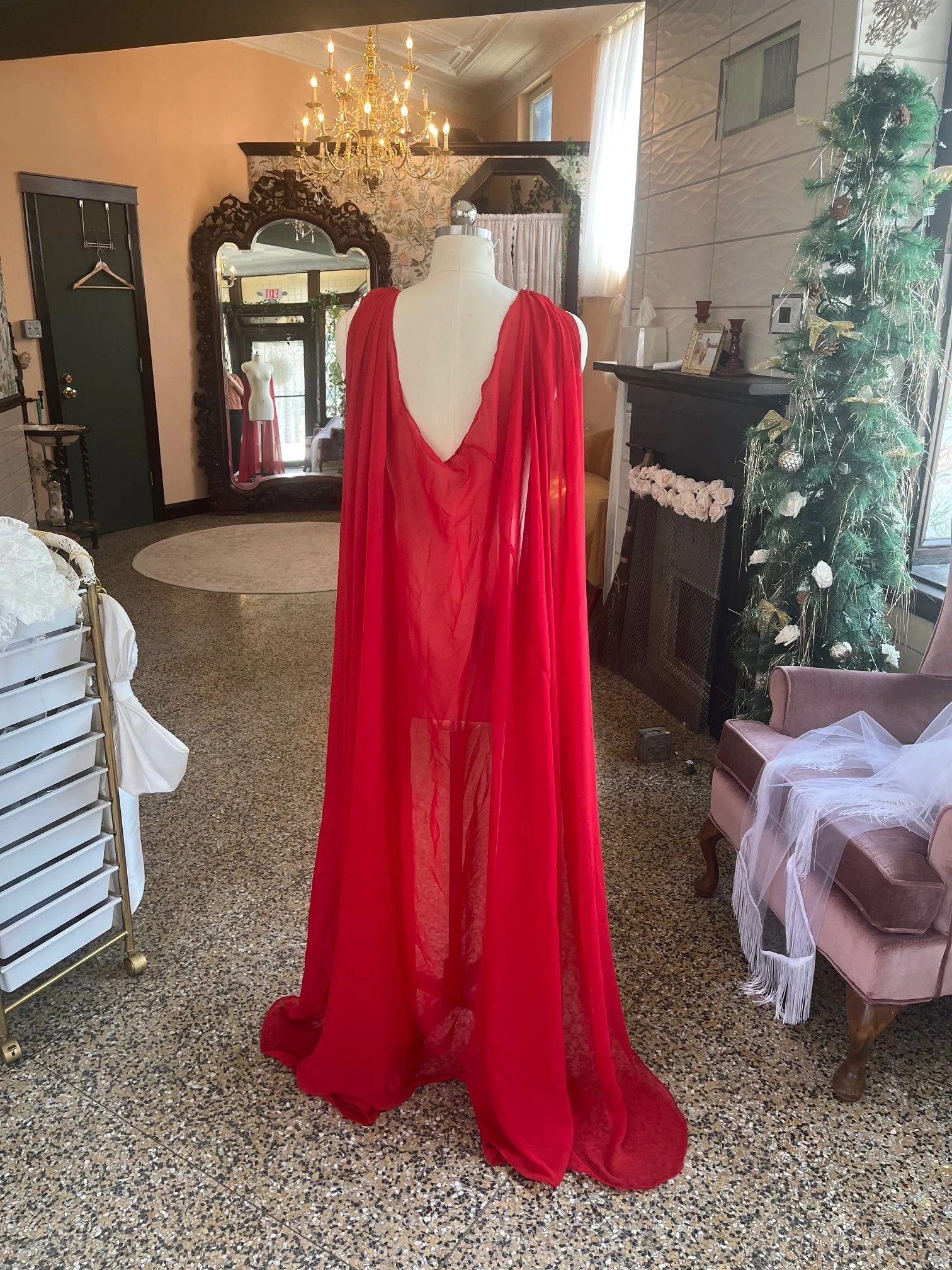 Custom Kids Chiffon Cape