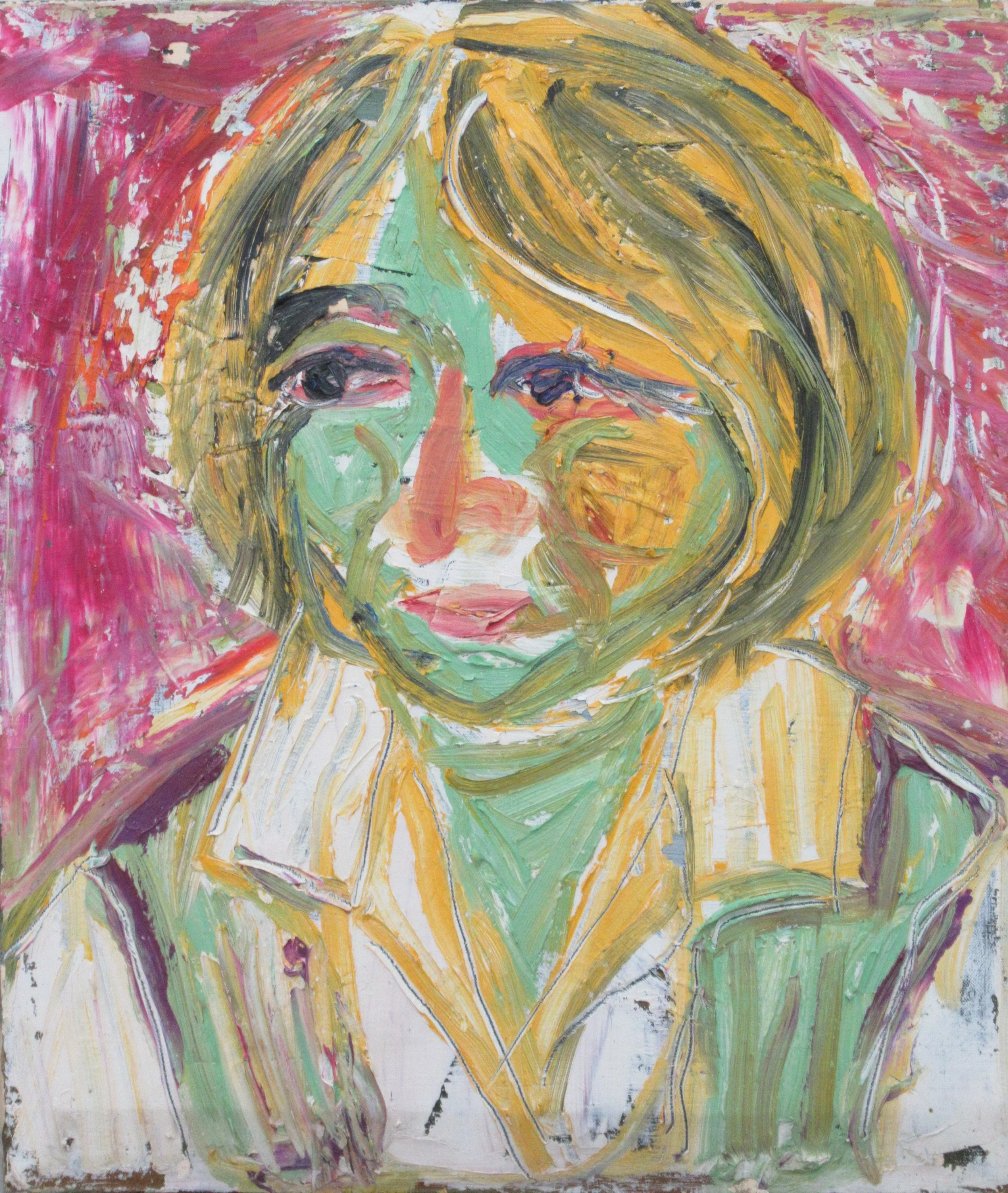 Face — 1969 — Oil on canvas — 53.0 × 45.5 cm