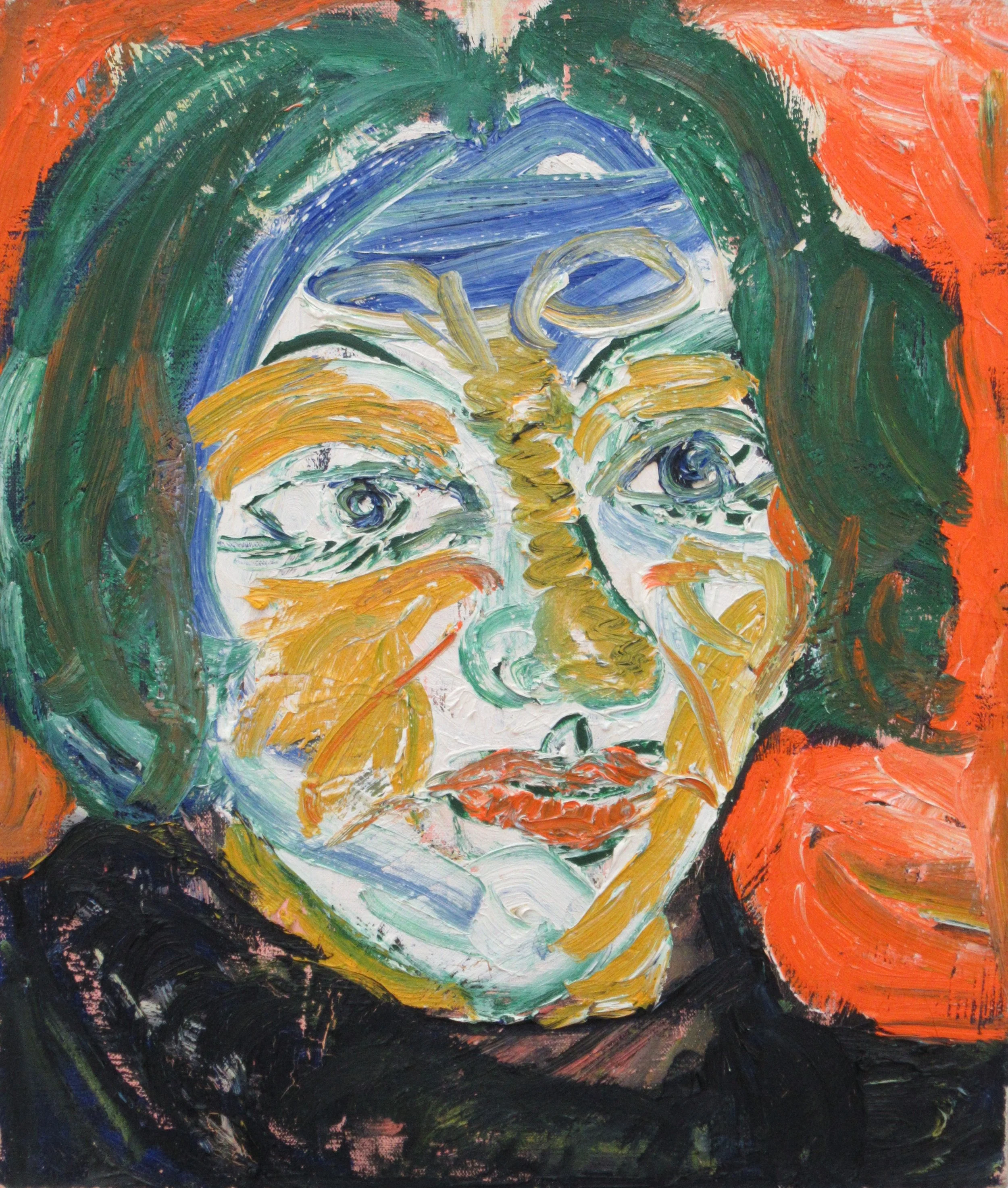 Face — 1973 — Oil on canvas — 53.0 × 45.5 cm