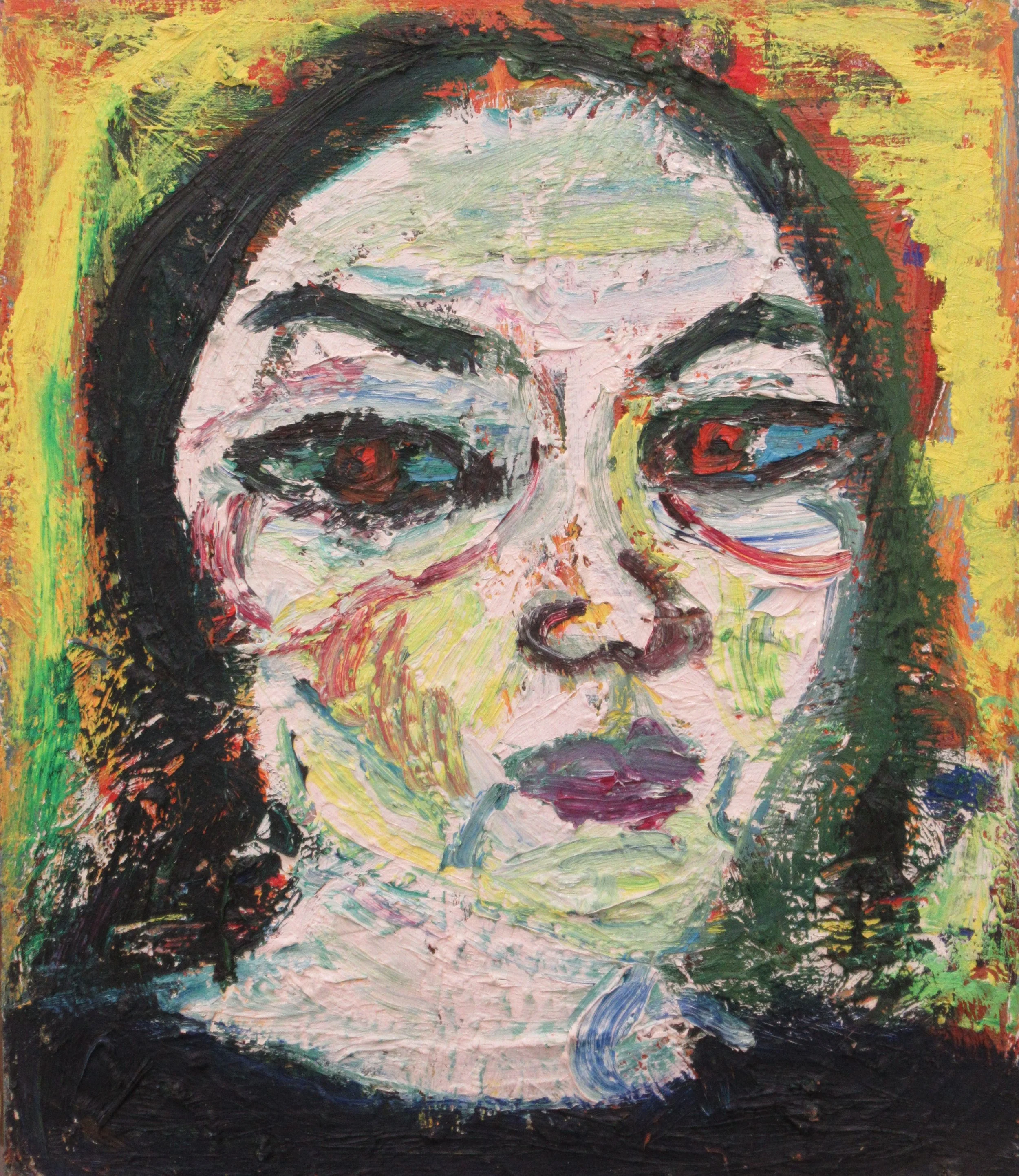 Face — 1972 — Oil on canvas — 53.0 × 45.5 cm