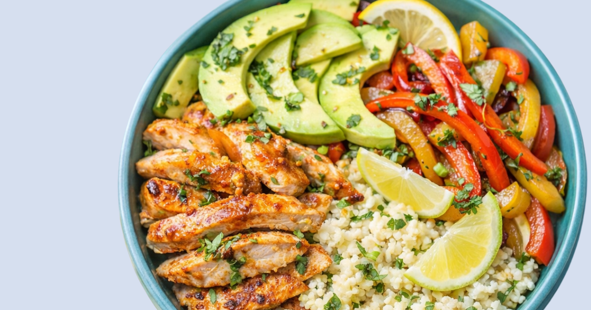 Keto Chicken Fajita Bowl (Easy Low Carb Dinner)