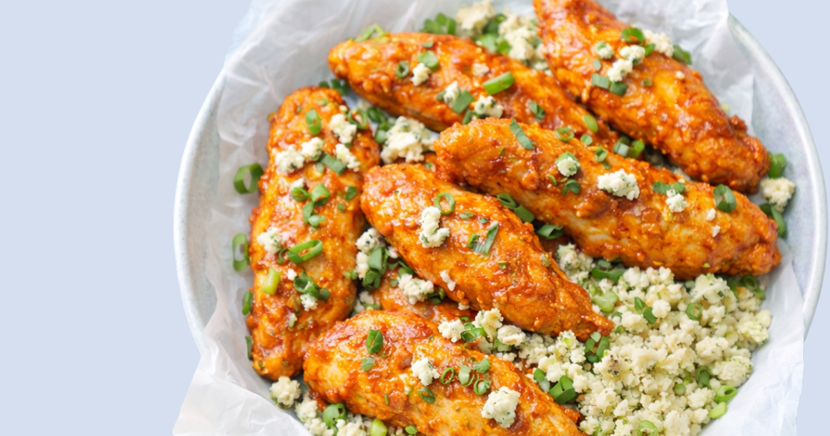 Crispy Keto Buffalo Chicken Tenders