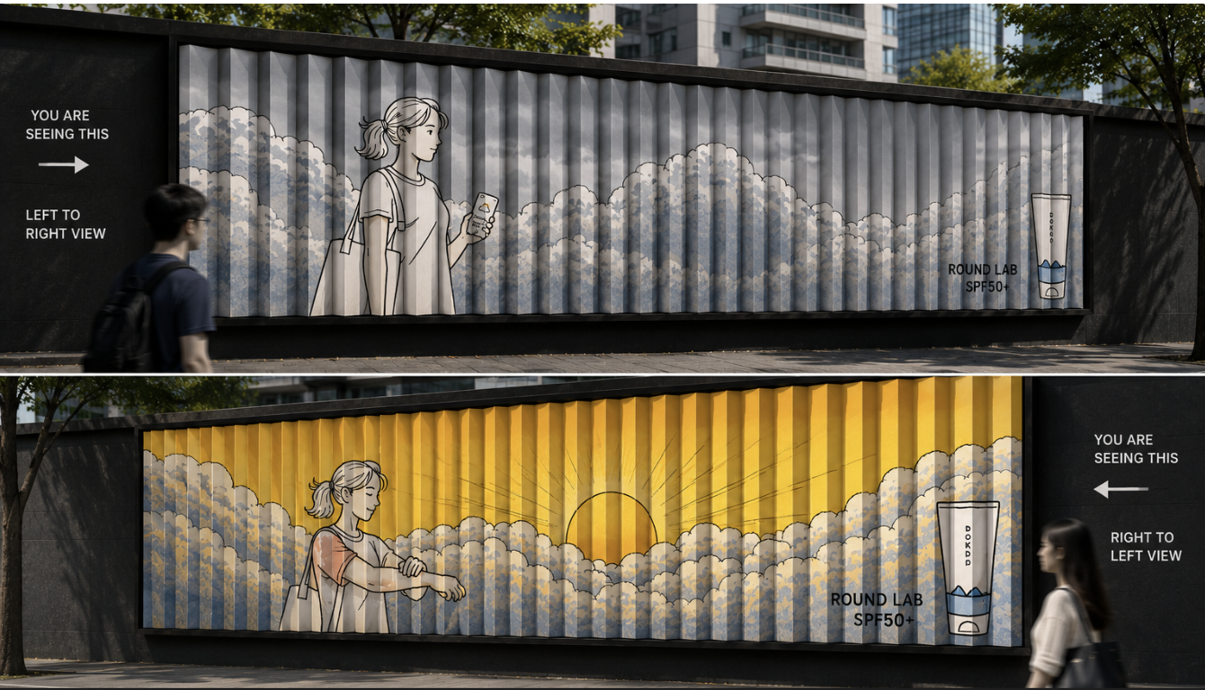 Insight: Sunscreen is often treated as a holiday product in Ireland rather than part of an everyday skincare routine.
Idea: Use cloudy weather itself as the visual barrier hiding UV risk.
Execution: A campaign spanning 48-sheet, 6-sheet and social, i