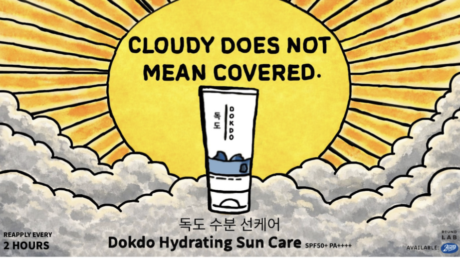 Insight: Sunscreen is often treated as a holiday product in Ireland rather than part of an everyday skincare routine.
Idea: Use cloudy weather itself as the visual barrier hiding UV risk.
Execution: A campaign spanning 48-sheet, 6-sheet and social, i
