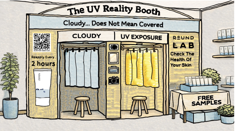 Insight: Sunscreen is often treated as a holiday product in Ireland rather than part of an everyday skincare routine.
Idea: Use cloudy weather itself as the visual barrier hiding UV risk.
Execution: A campaign spanning 48-sheet, 6-sheet and social, i