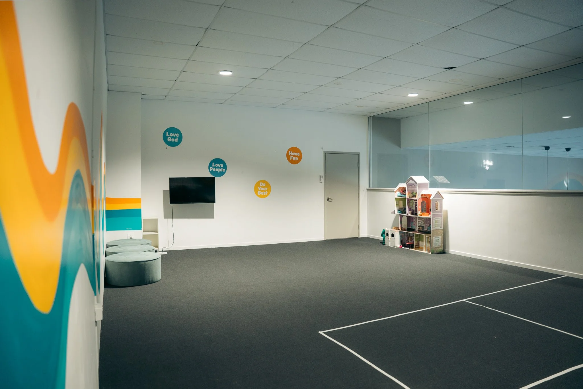 An interior space in Caloundra suited for all business projects and group settings.