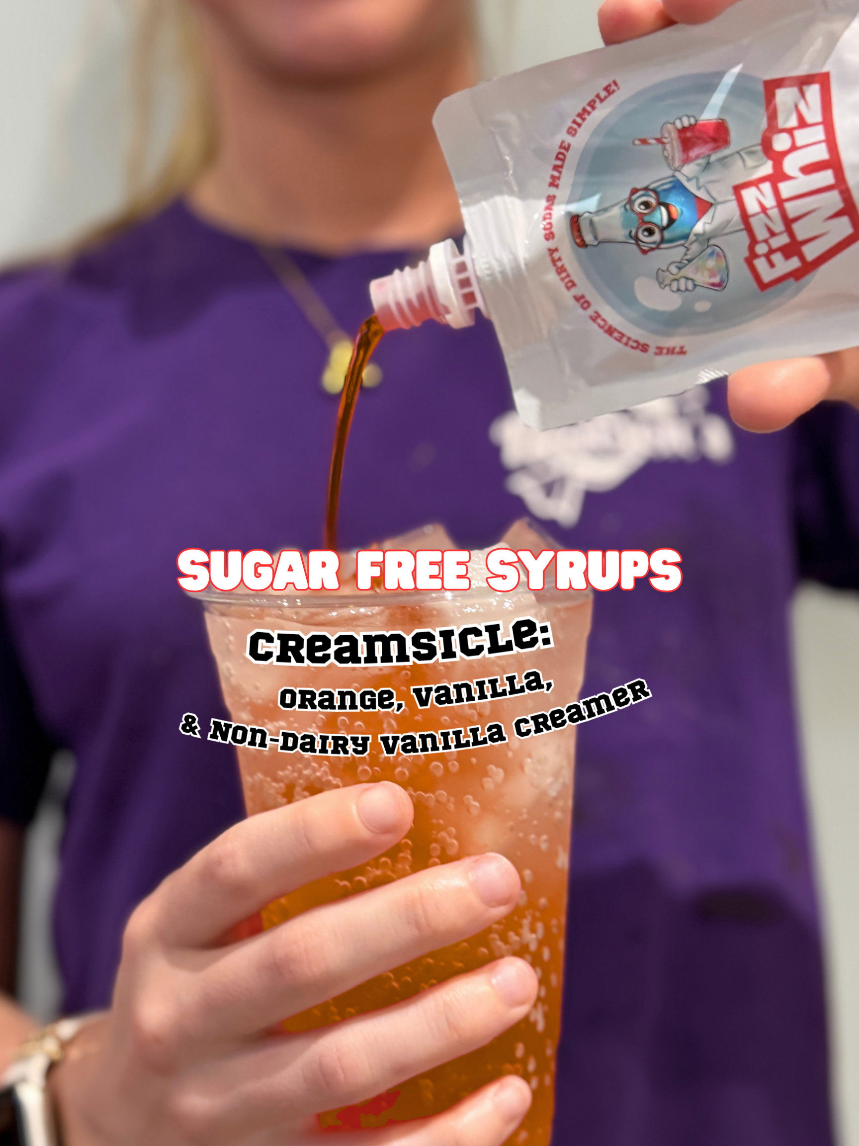 Sugar Free Syrups (Creamer has Sugar)- Creamsicle 2 Pack