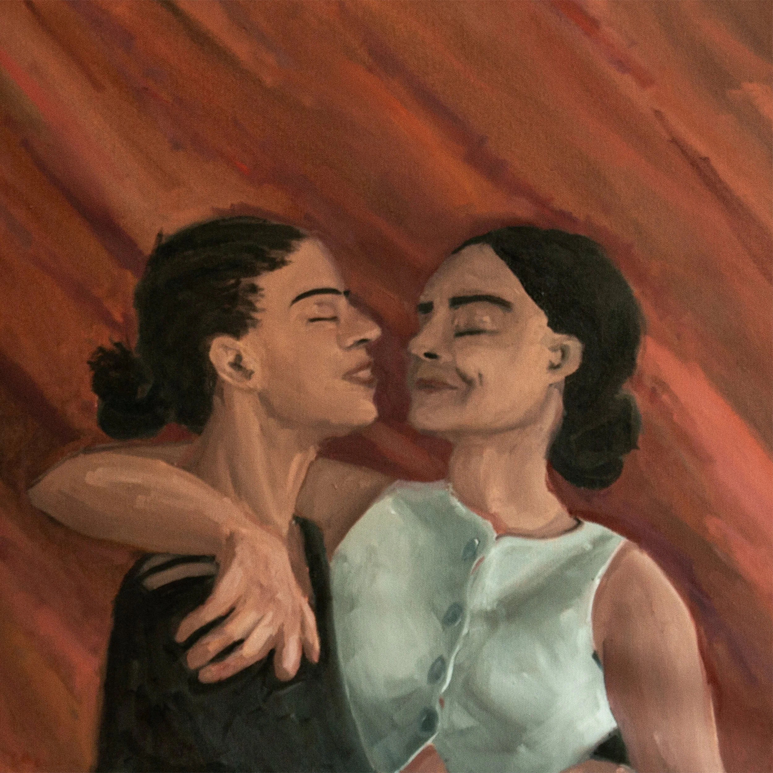 Warm Embrace – 24x24 Oil on Canvas