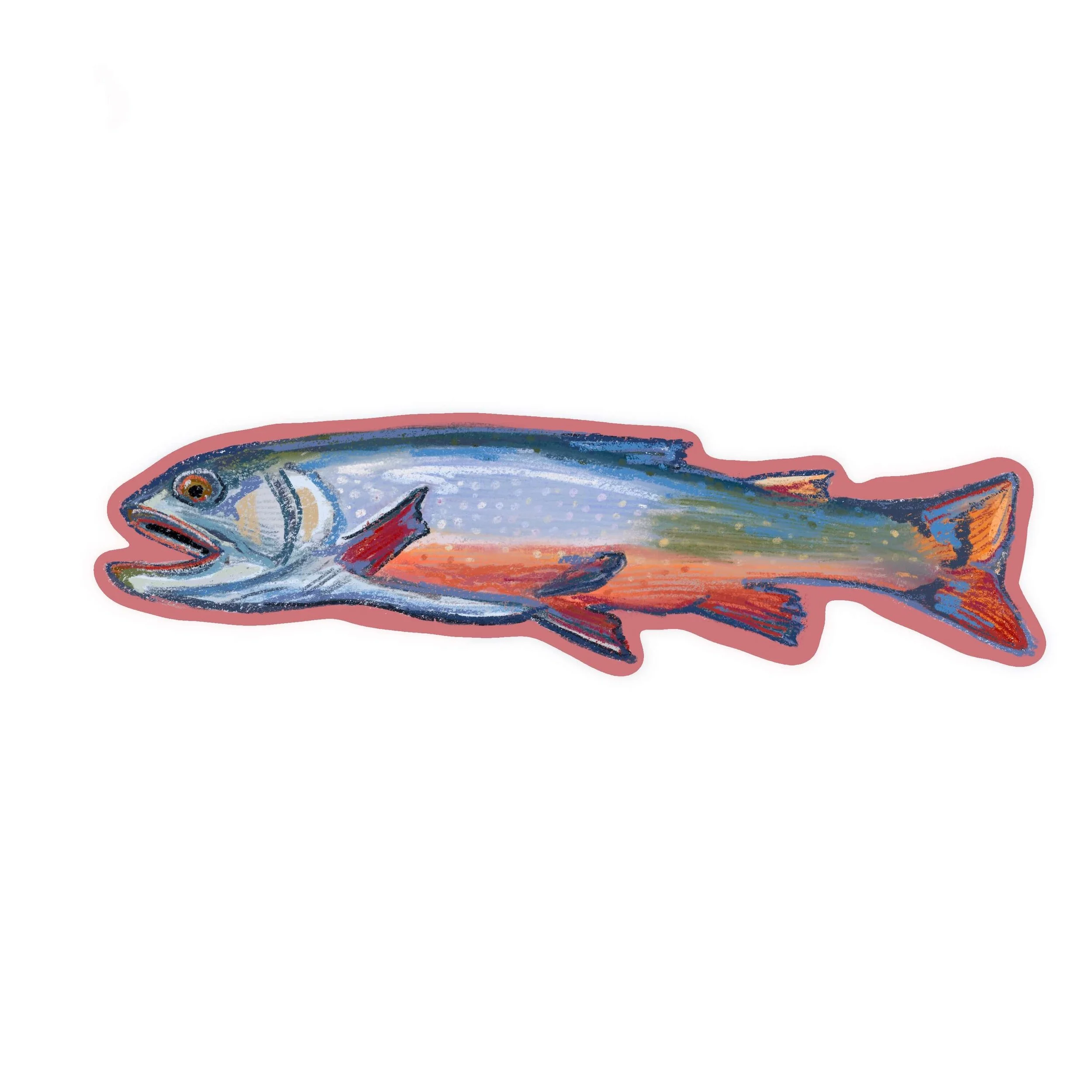 Brook Trout Sticker