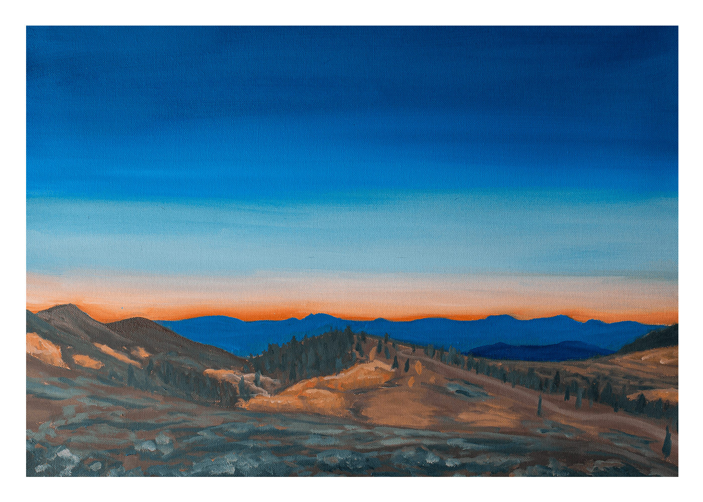 PC Alpenglow - Print