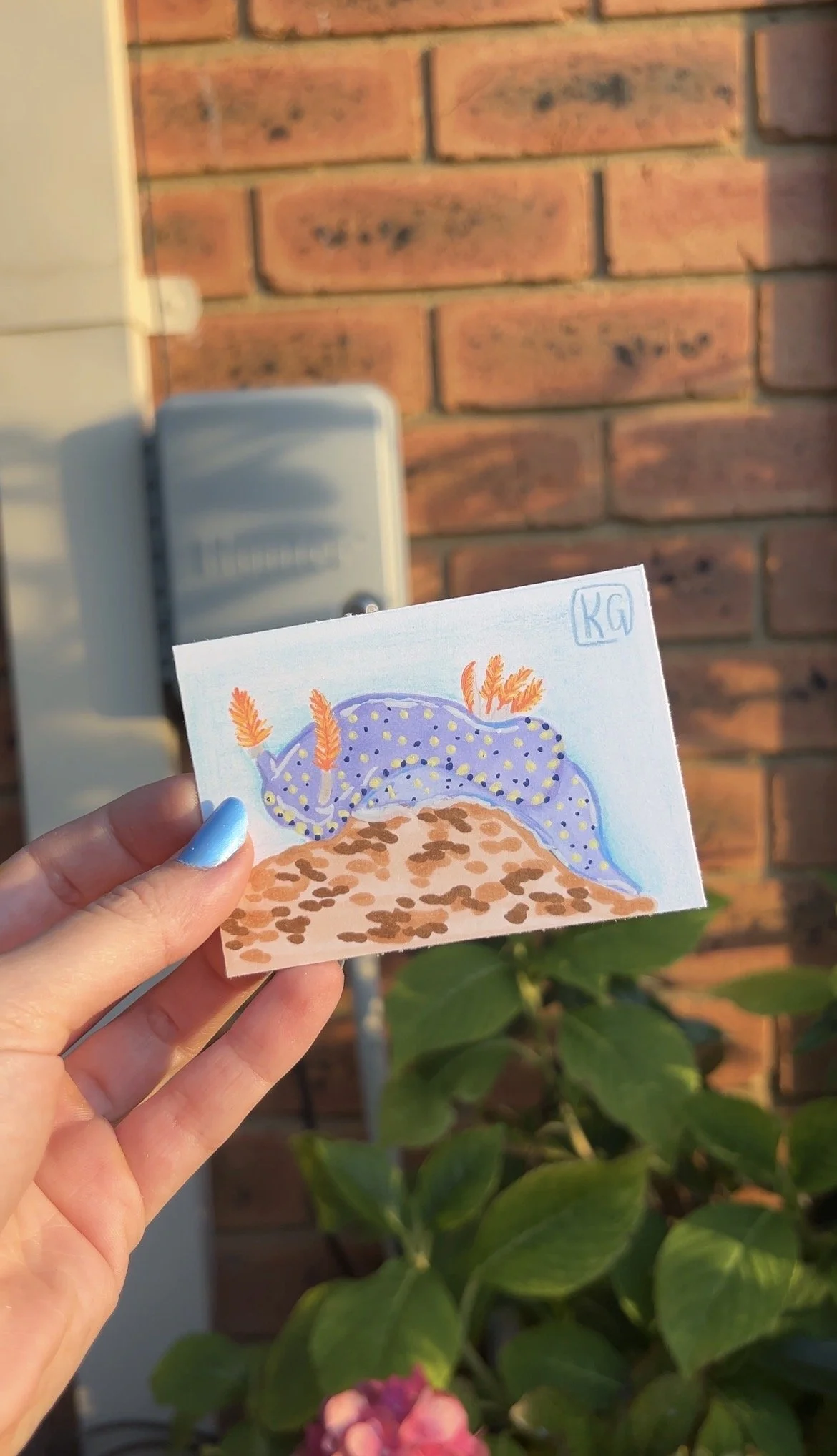 MINI ACEO art -  NUDI